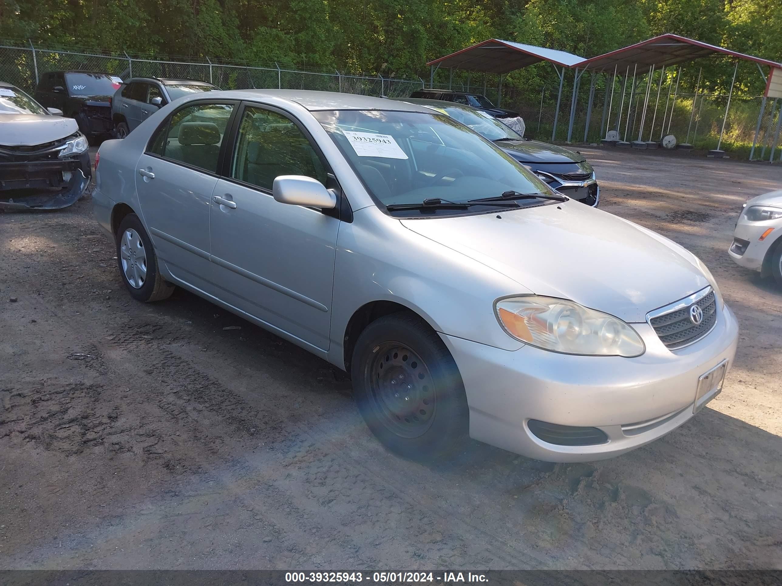 TOYOTA COROLLA 2007 1nxbr32e07z918533