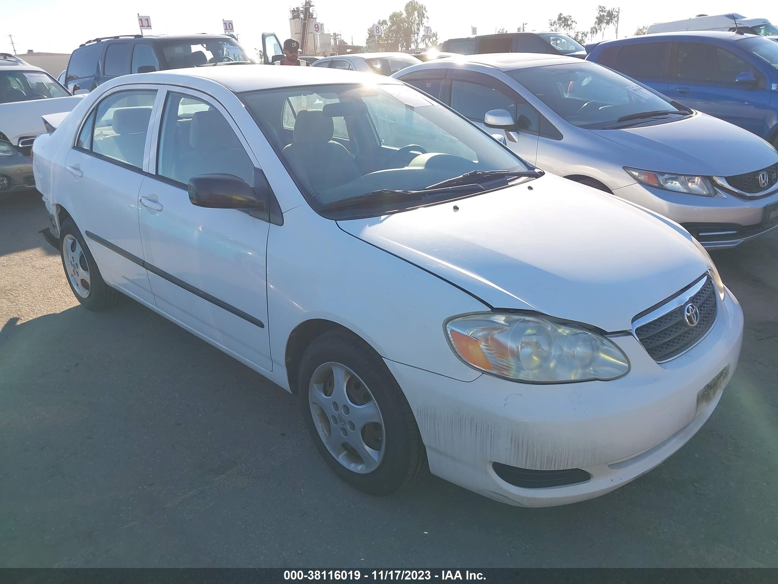 TOYOTA COROLLA 2008 1nxbr32e08z997221