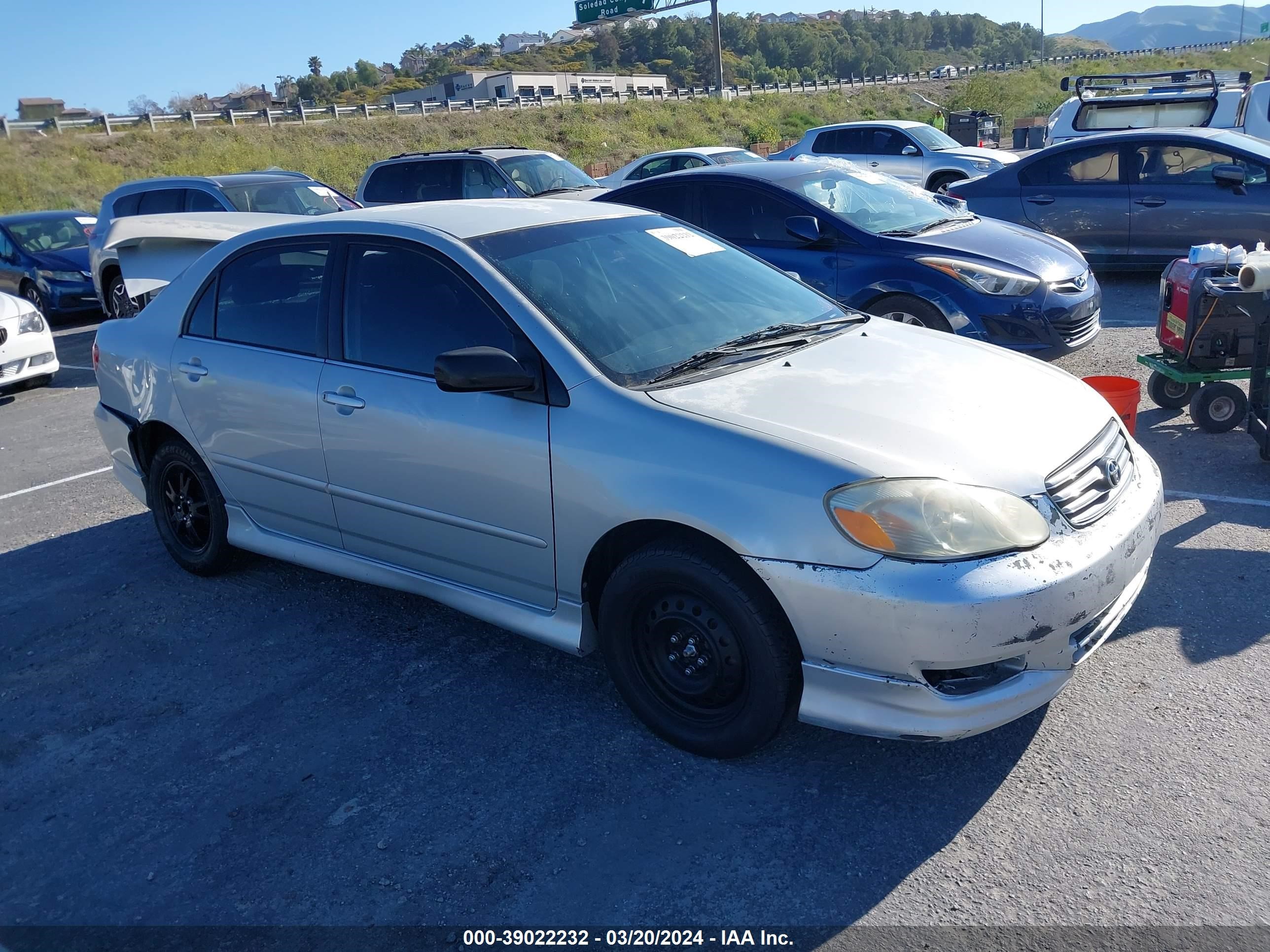 TOYOTA COROLLA 2003 1nxbr32e13z148157