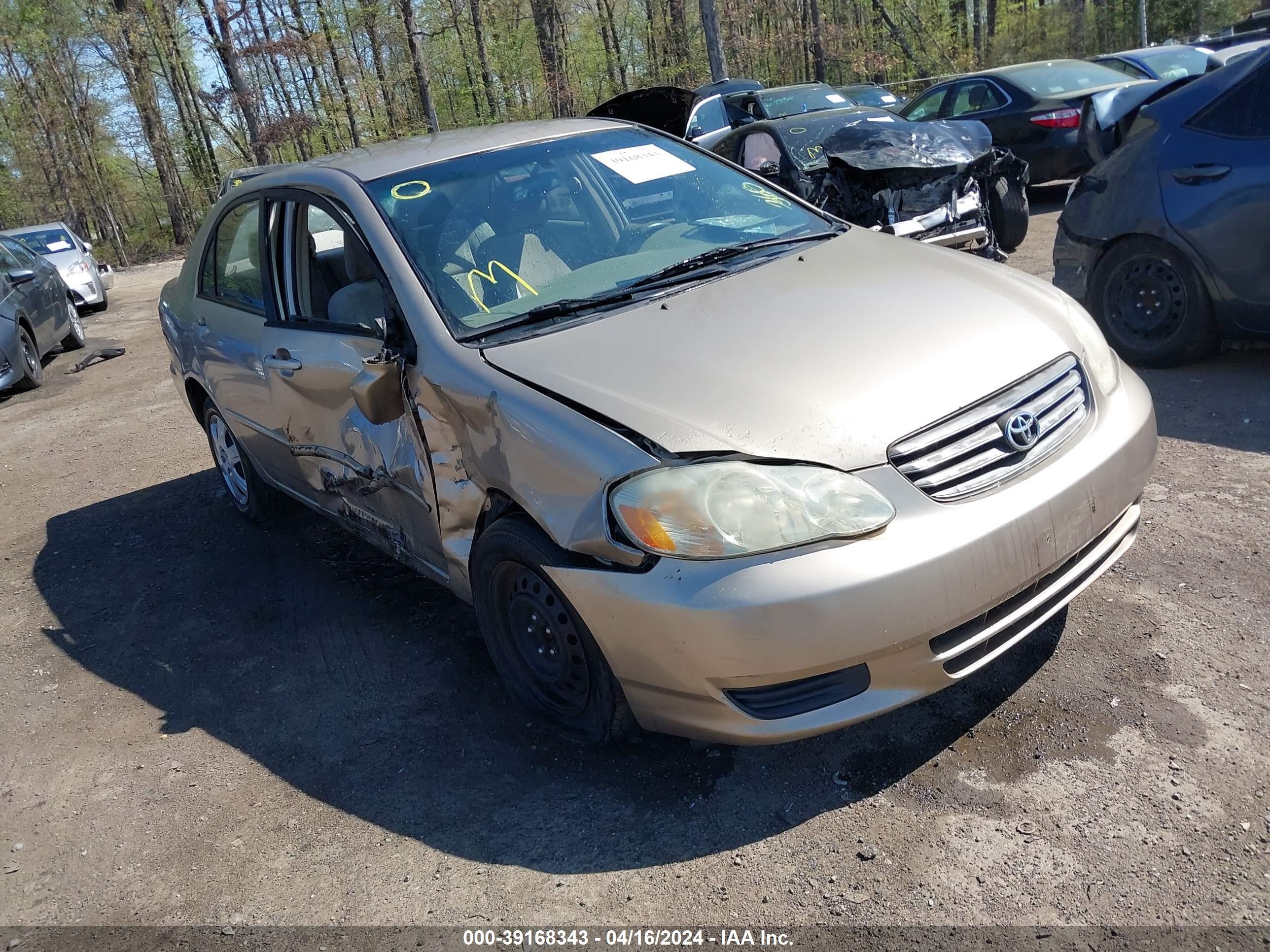 TOYOTA COROLLA 2004 1nxbr32e14z201814