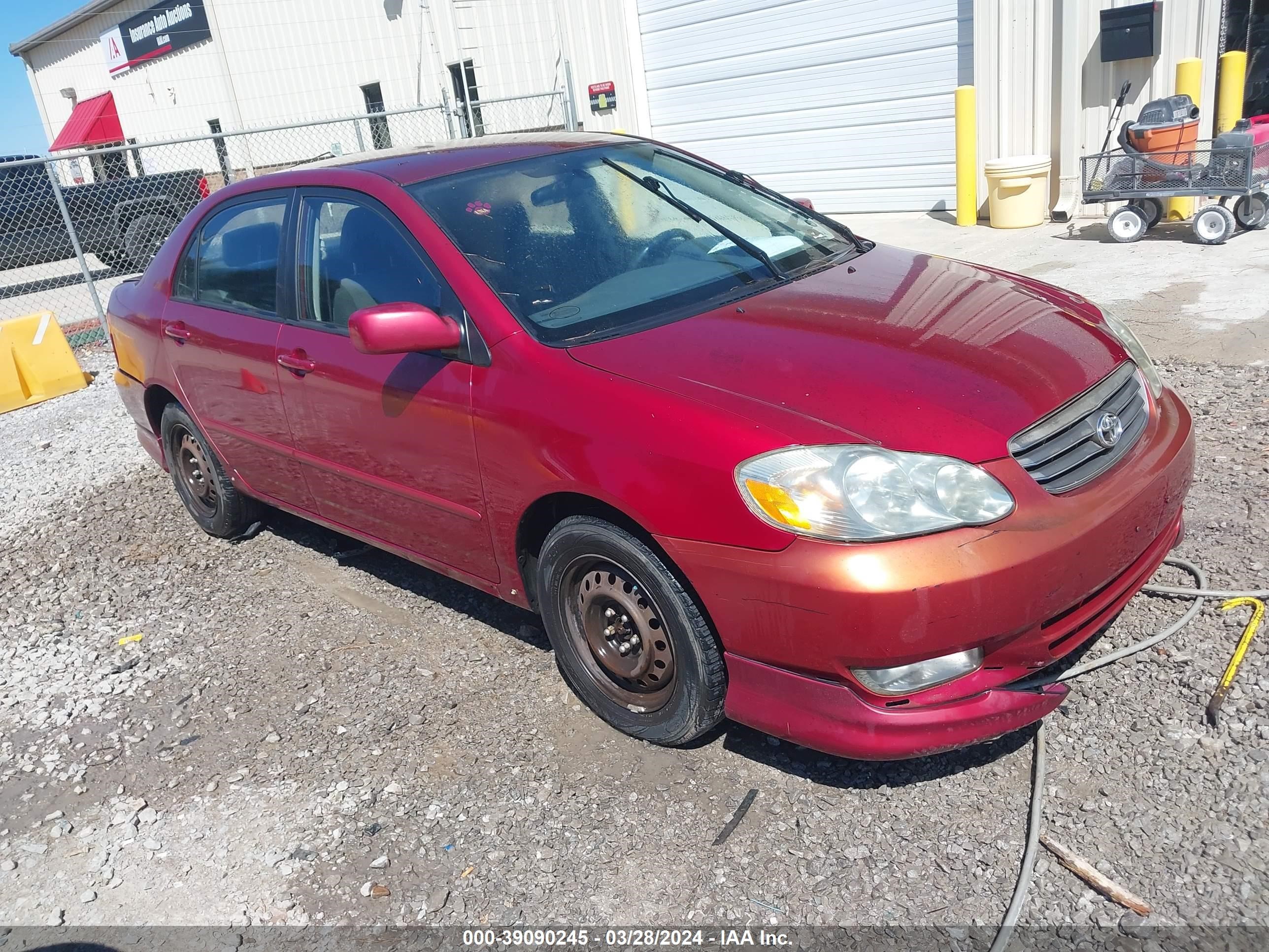 TOYOTA COROLLA 2004 1nxbr32e14z340597