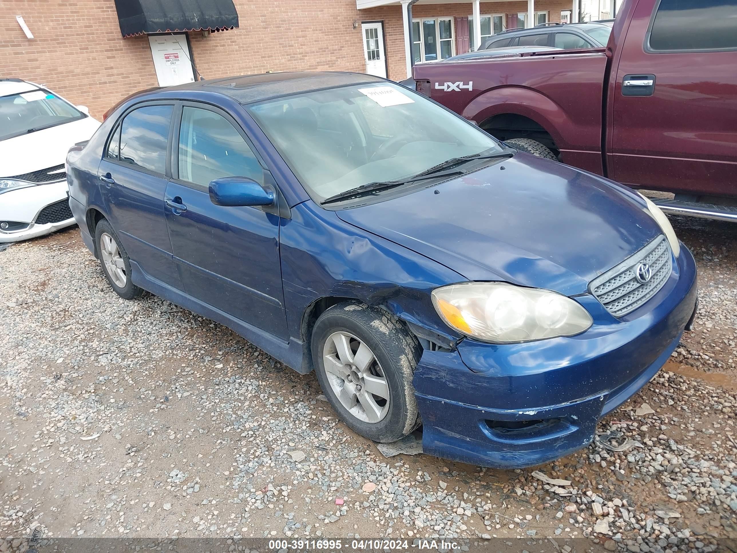 TOYOTA COROLLA 2005 1nxbr32e15z405658