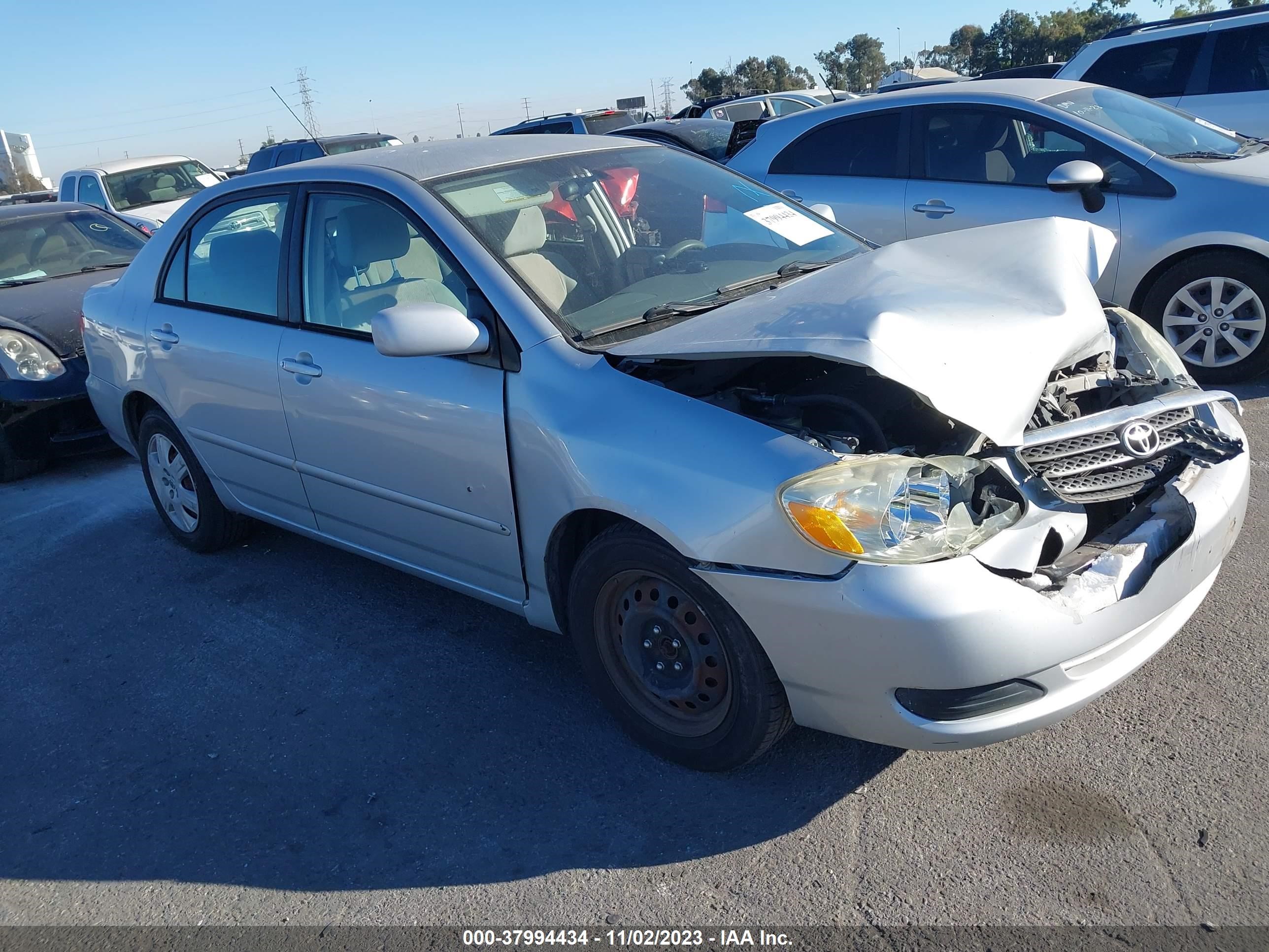 TOYOTA COROLLA 2007 1nxbr32e17z792585