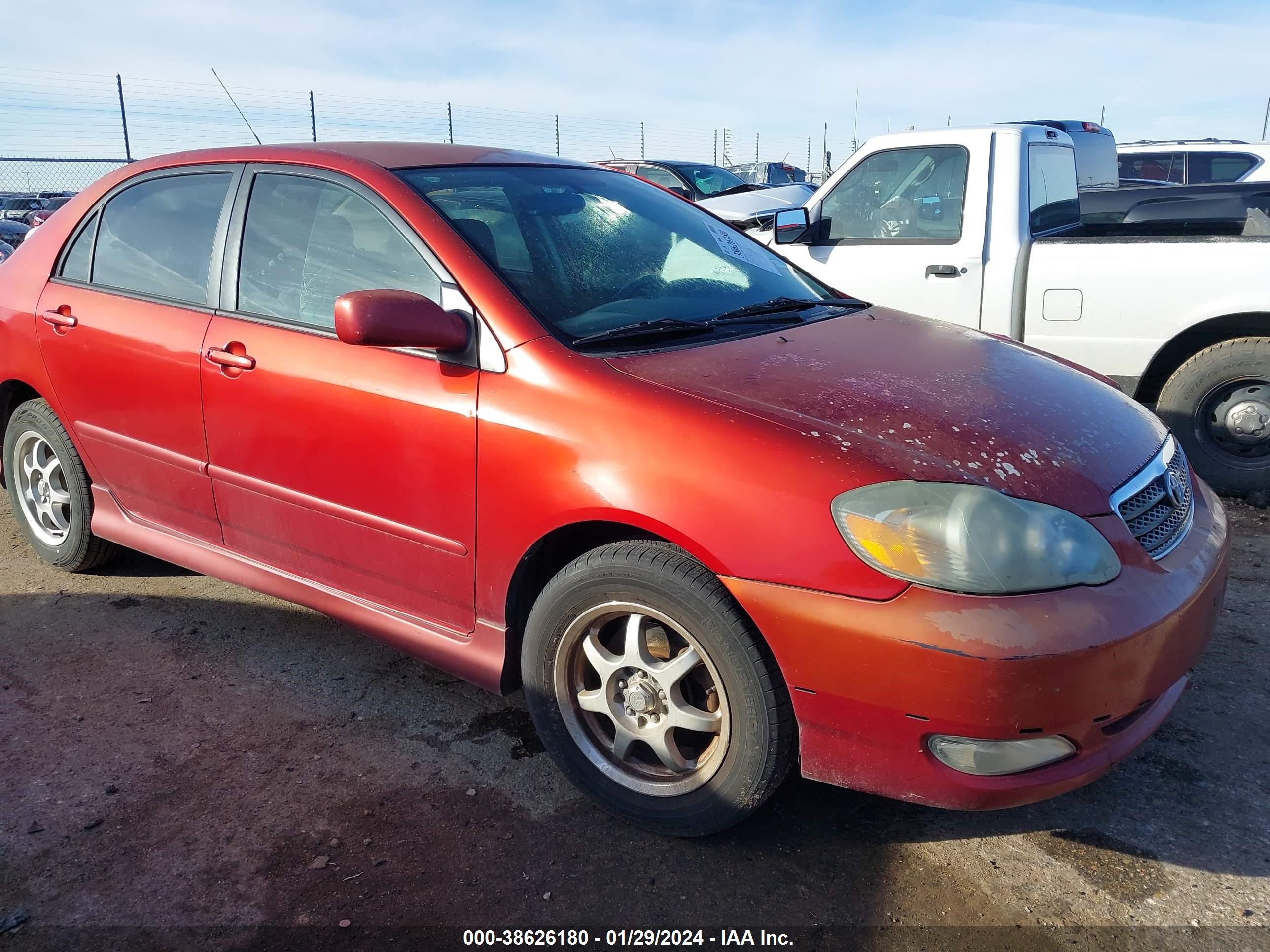 TOYOTA COROLLA 2007 1nxbr32e17z884280