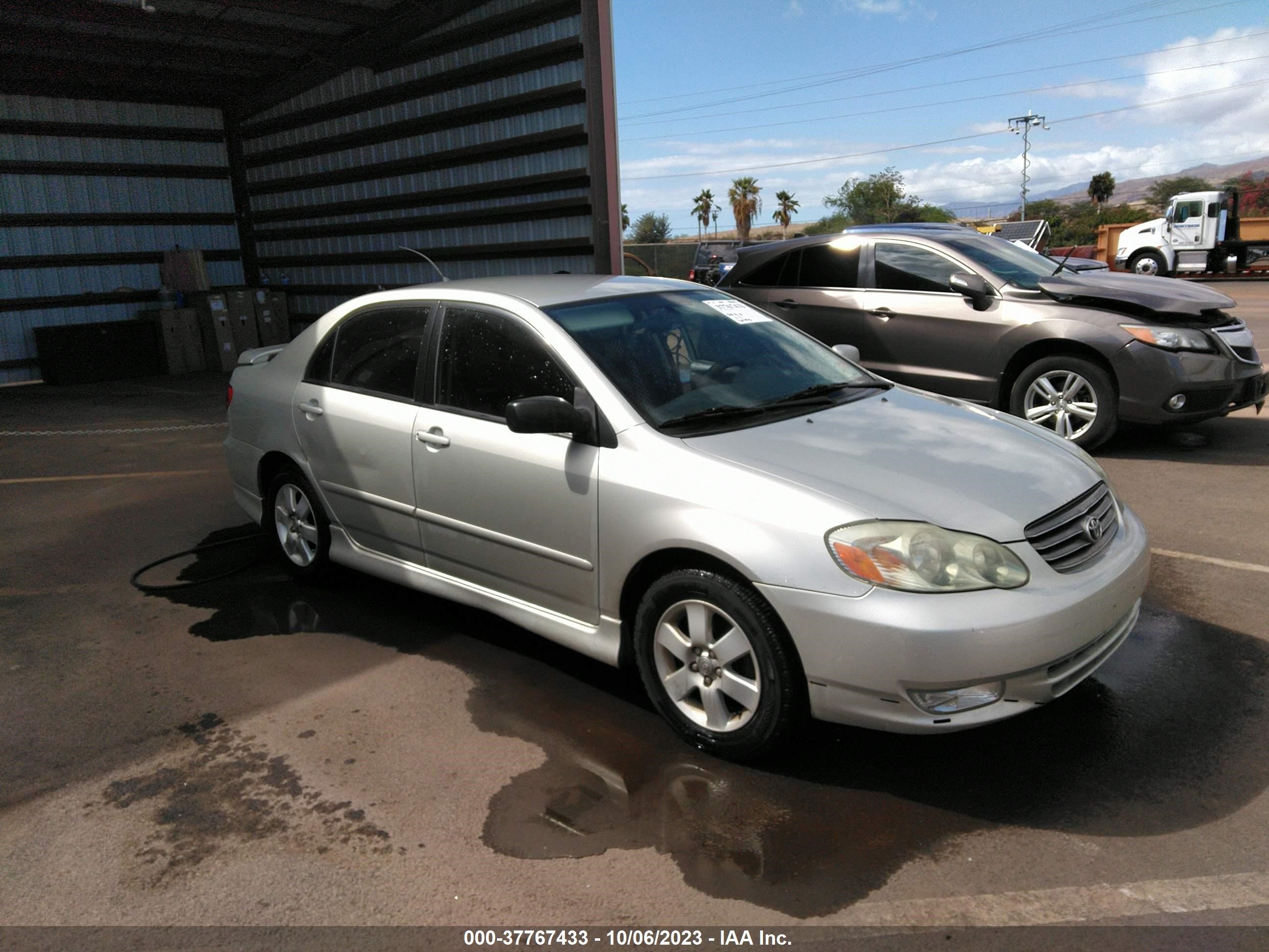 TOYOTA COROLLA 2003 1nxbr32e23z022440