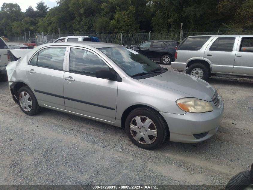 TOYOTA COROLLA 2003 1nxbr32e23z045958