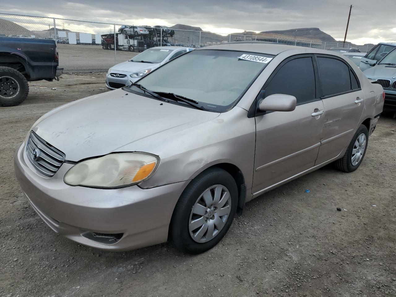 TOYOTA COROLLA 2003 1nxbr32e23z120111