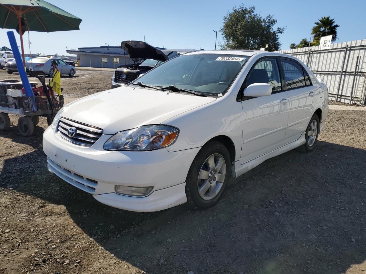 TOYOTA COROLLA 2003 1nxbr32e23z172029