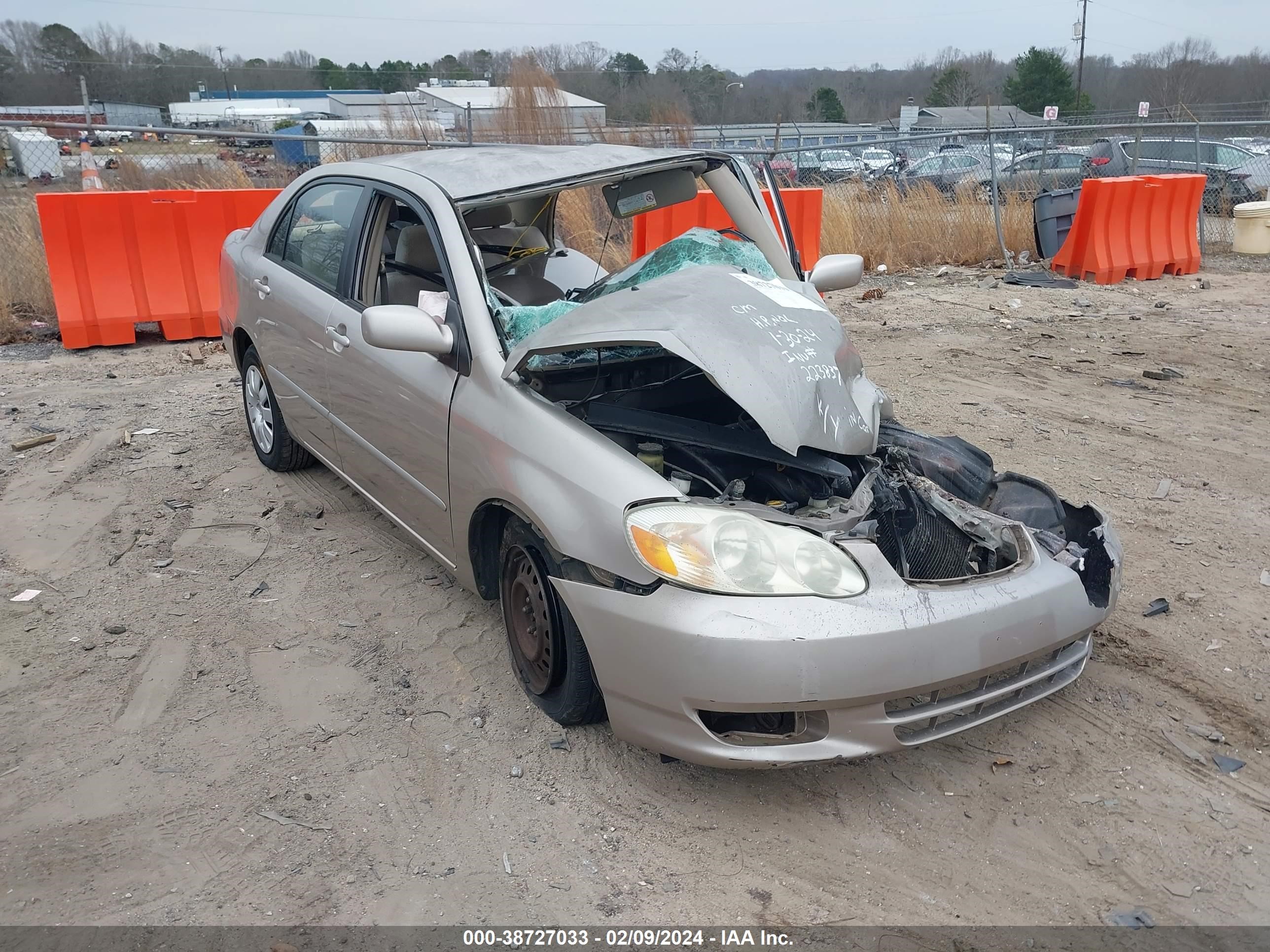 TOYOTA COROLLA 2003 1nxbr32e23z172659