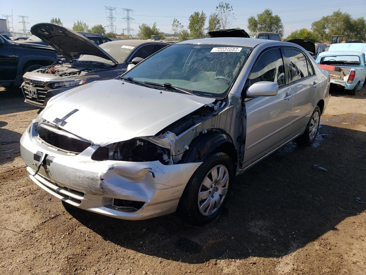 TOYOTA COROLLA 2004 1nxbr32e24z257048