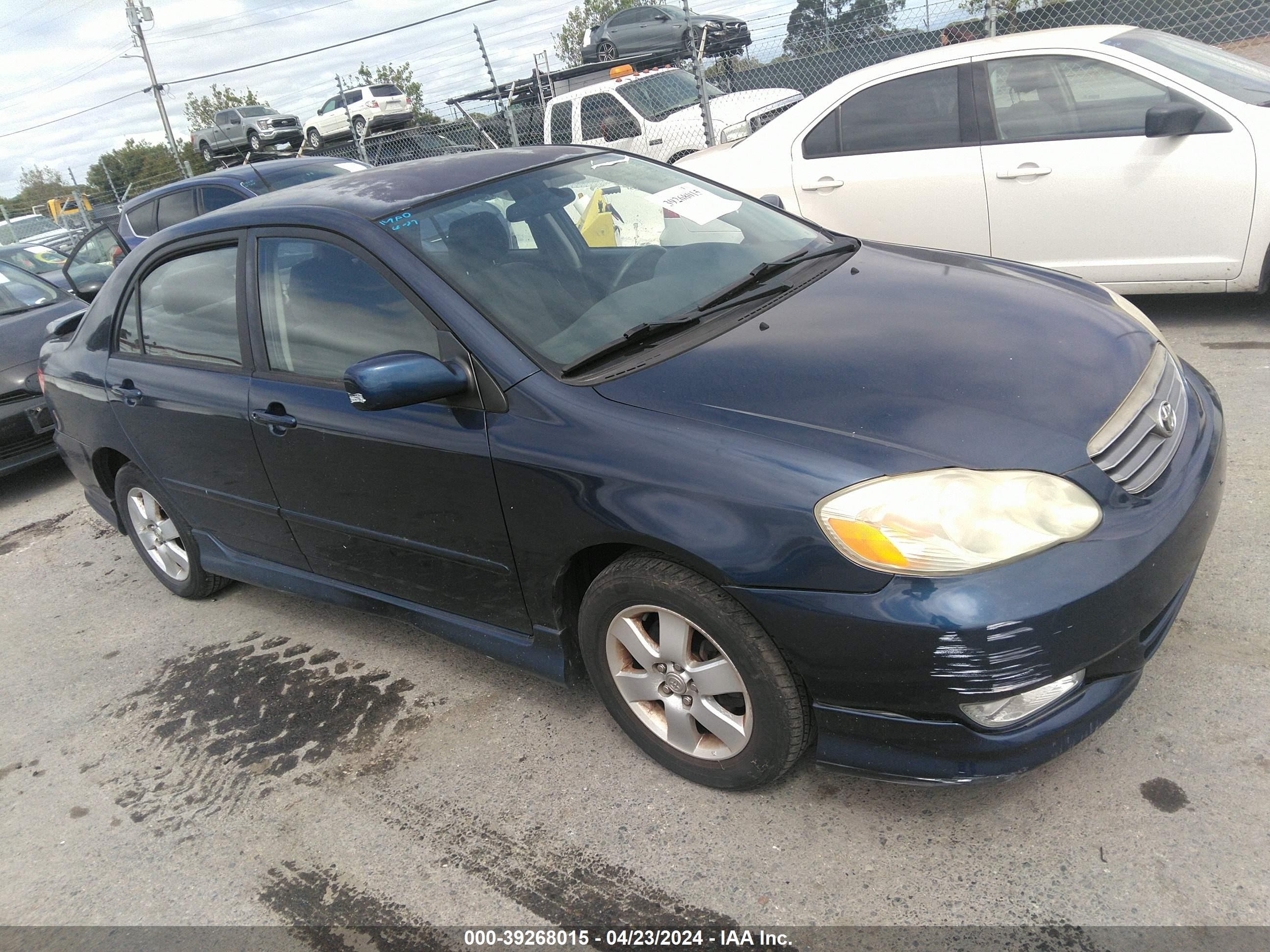 TOYOTA COROLLA 2004 1nxbr32e24z303591