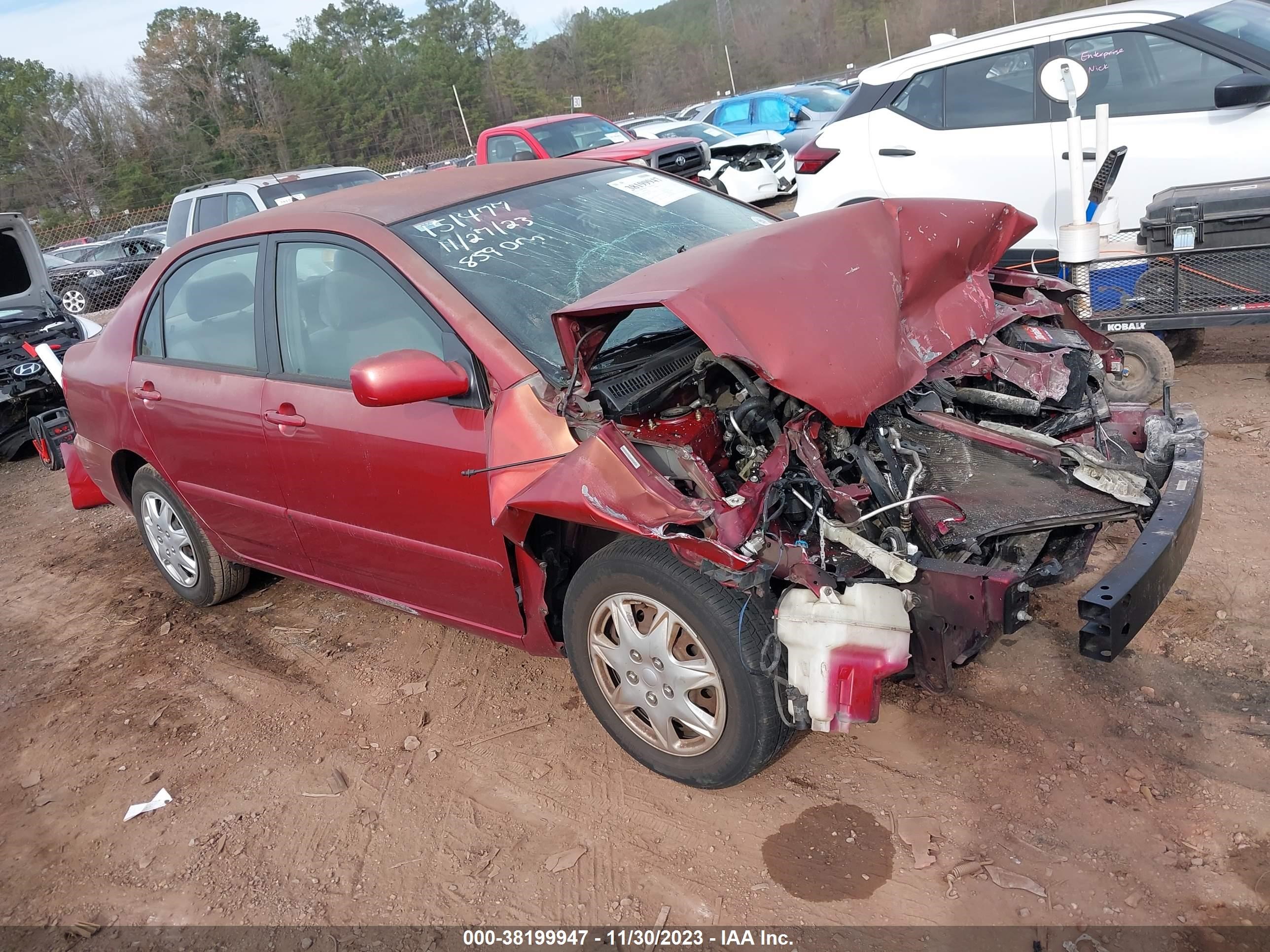 TOYOTA COROLLA 2006 1nxbr32e26z596203