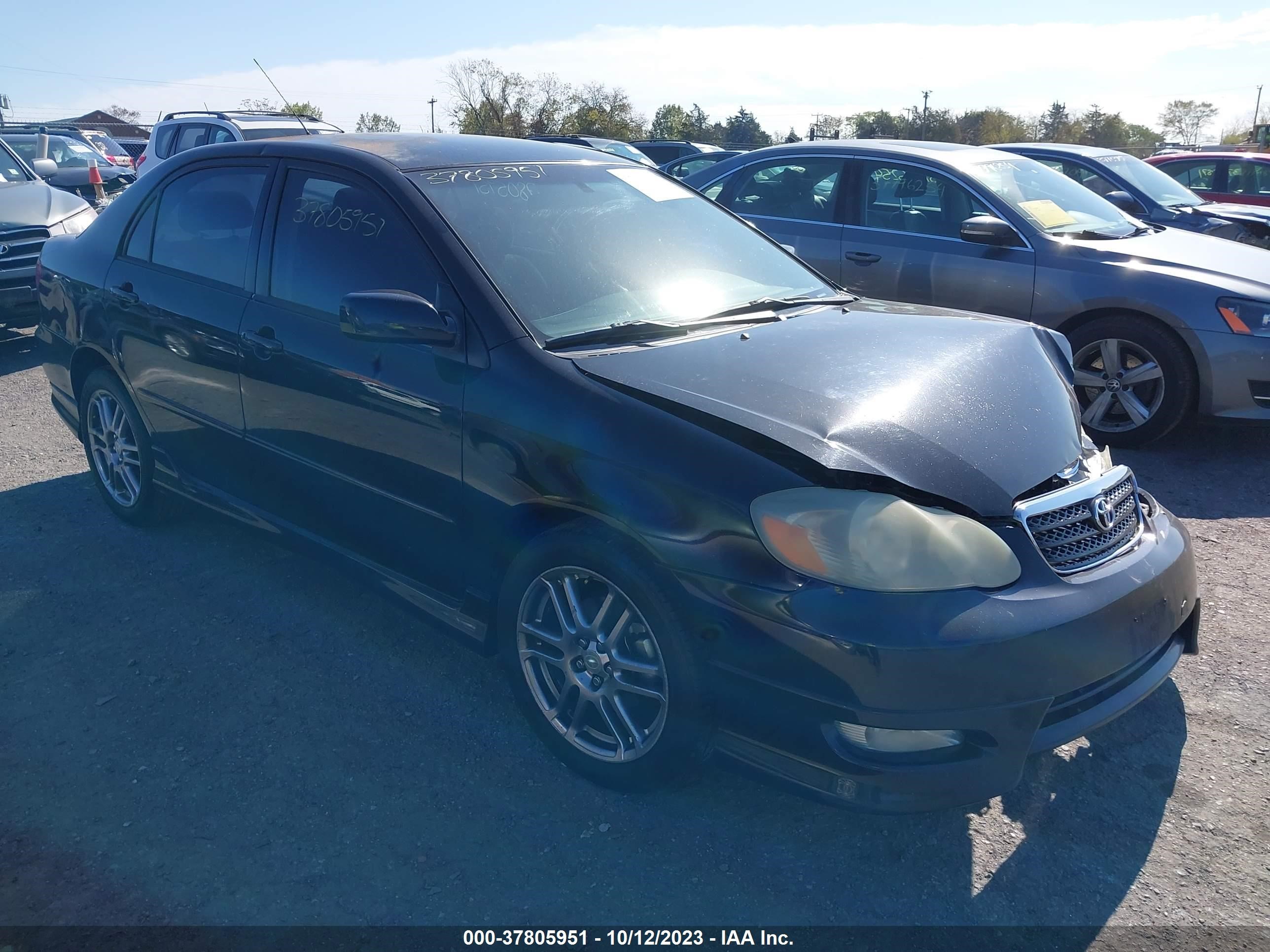 TOYOTA COROLLA 2007 1nxbr32e27z768599