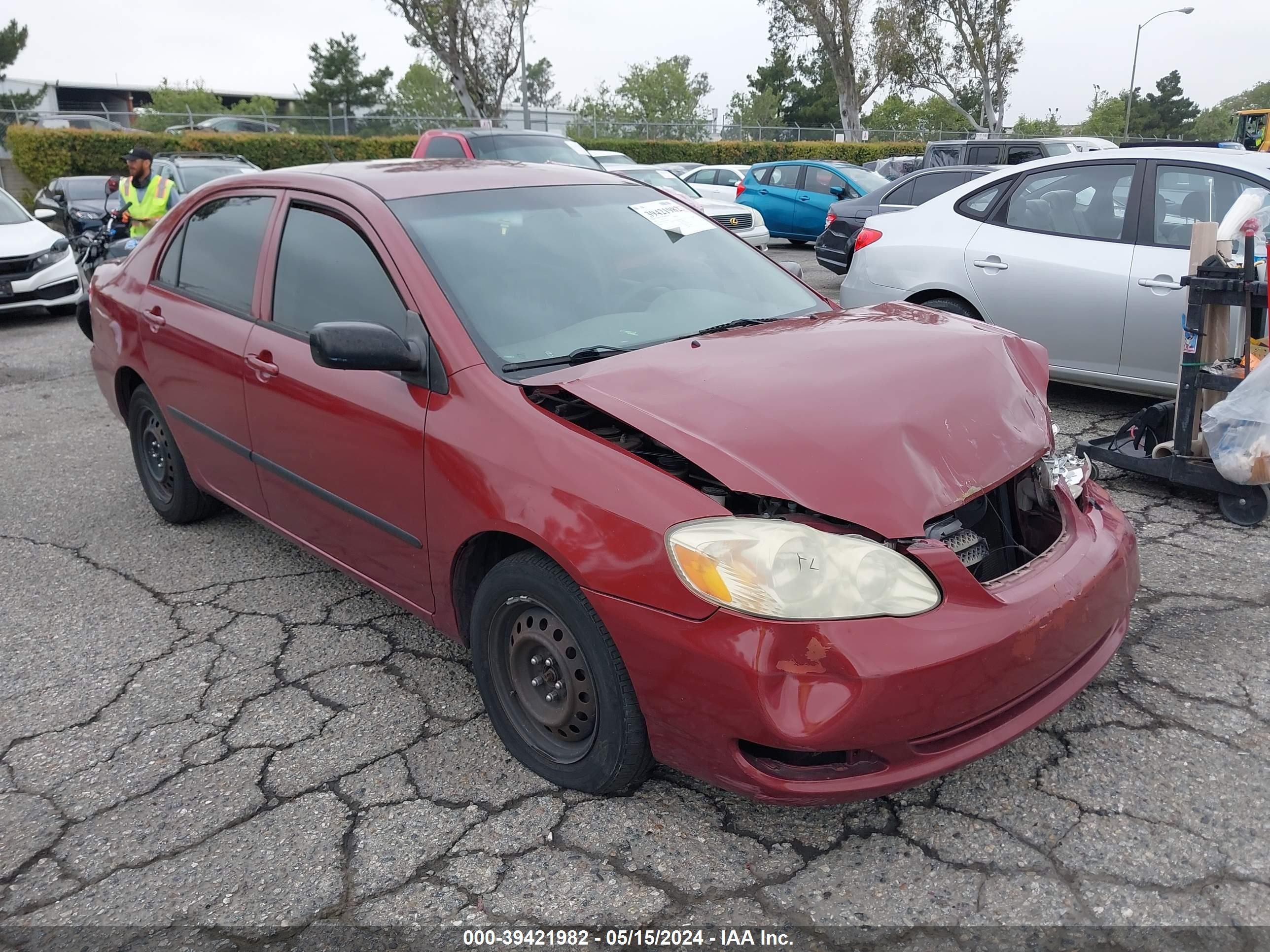 TOYOTA COROLLA 2007 1nxbr32e27z872090