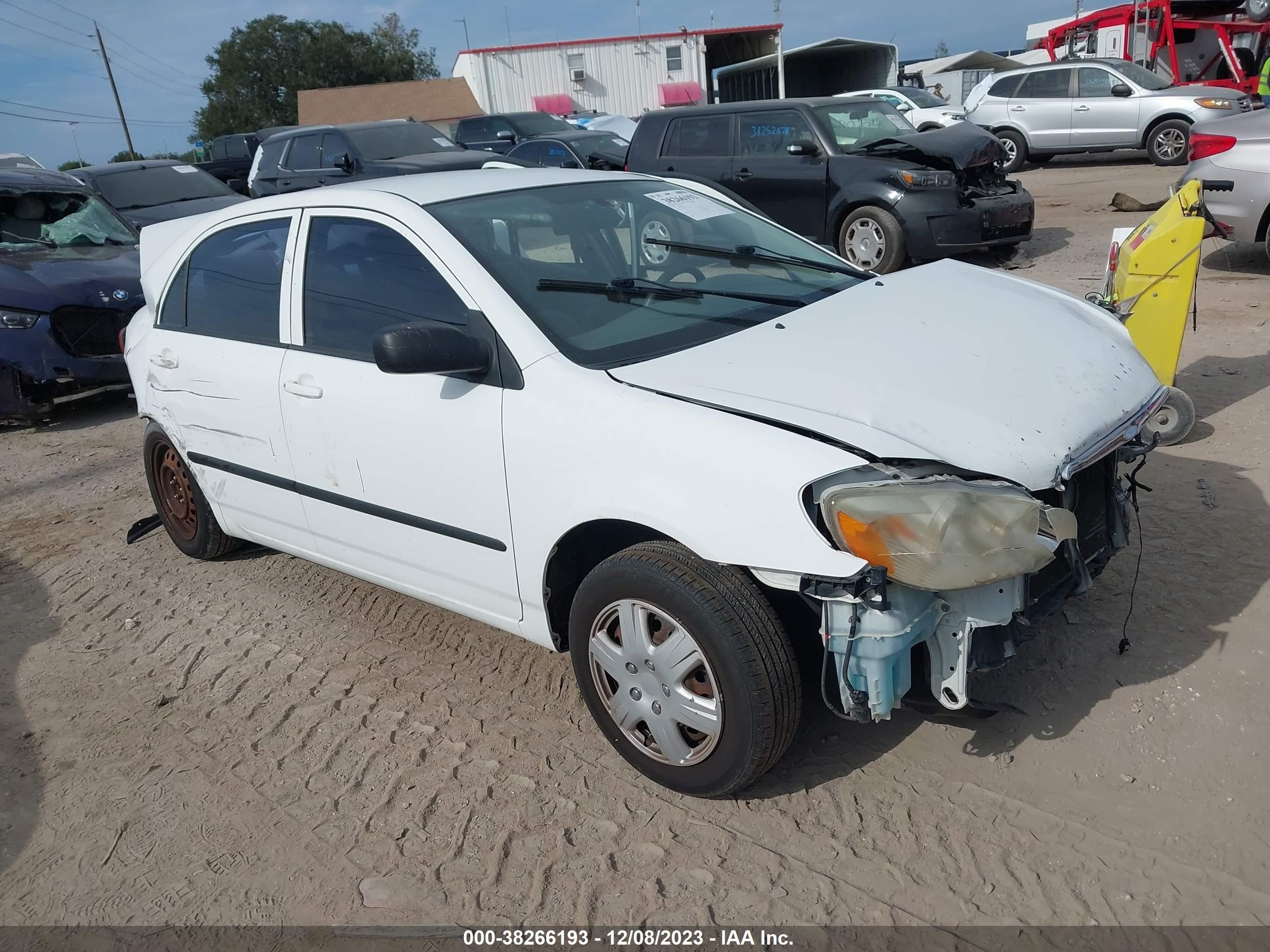 TOYOTA COROLLA 2008 1nxbr32e28z021585