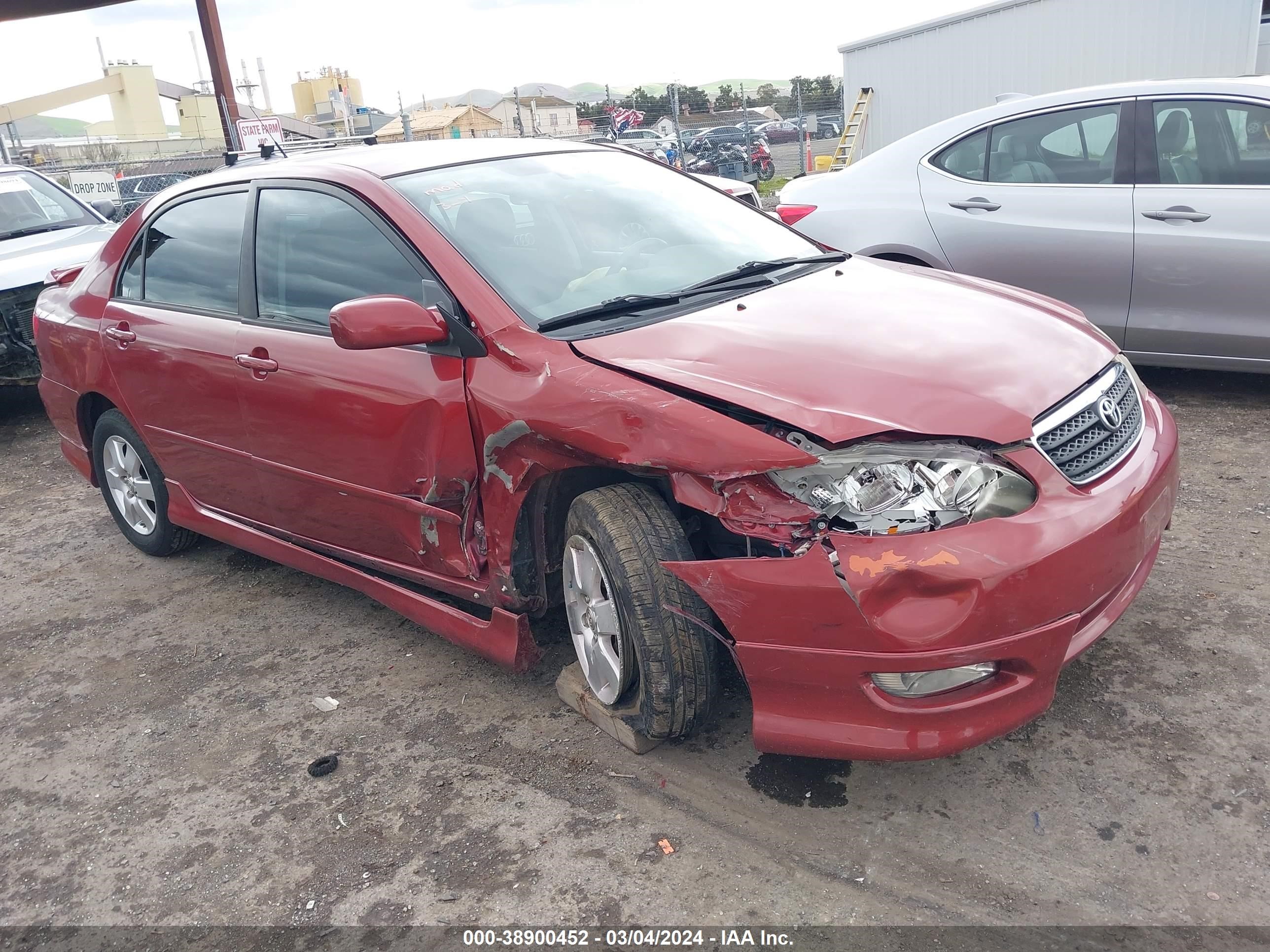 TOYOTA COROLLA 2008 1nxbr32e28z035907