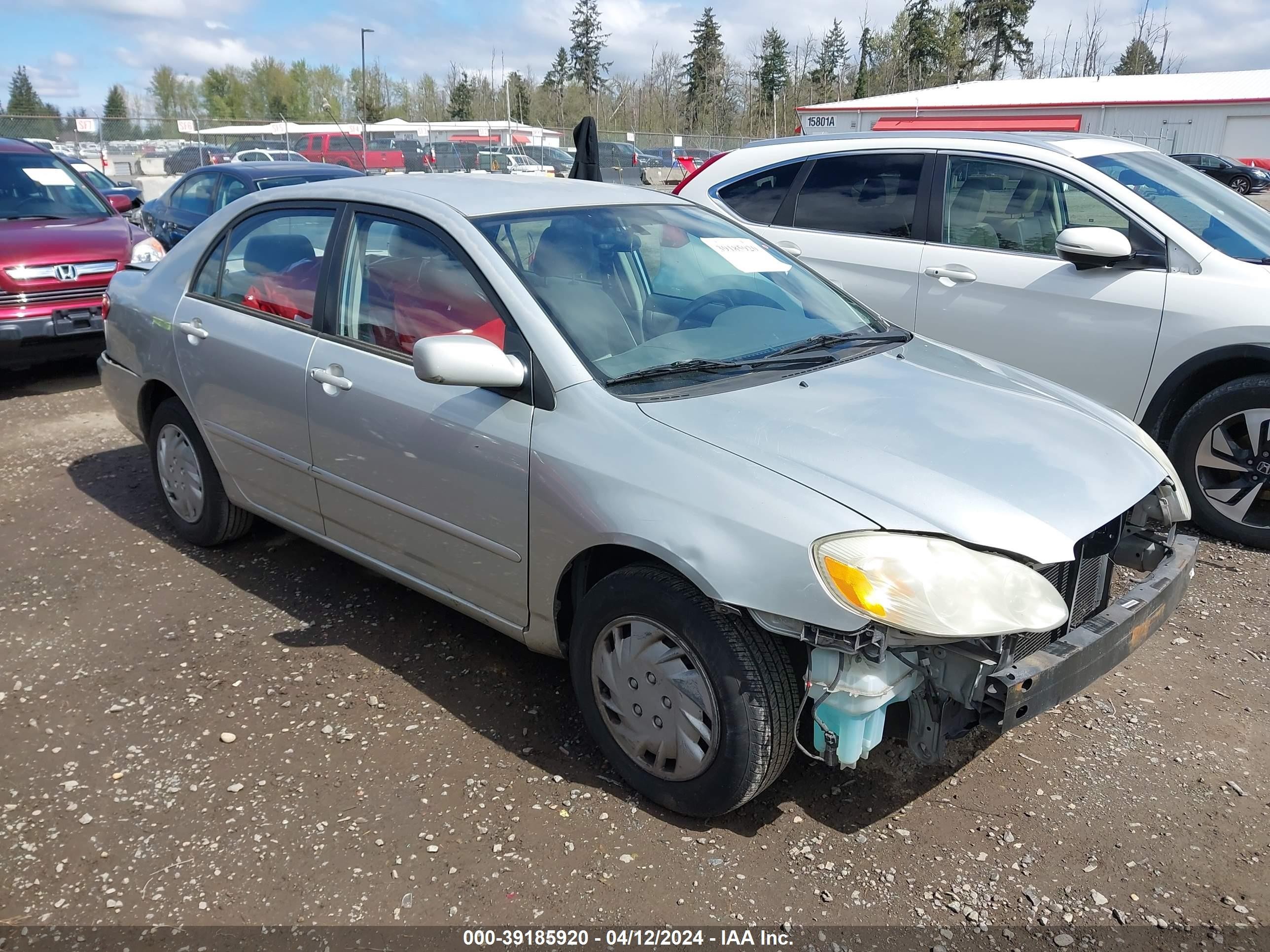 TOYOTA COROLLA 2003 1nxbr32e33z083456