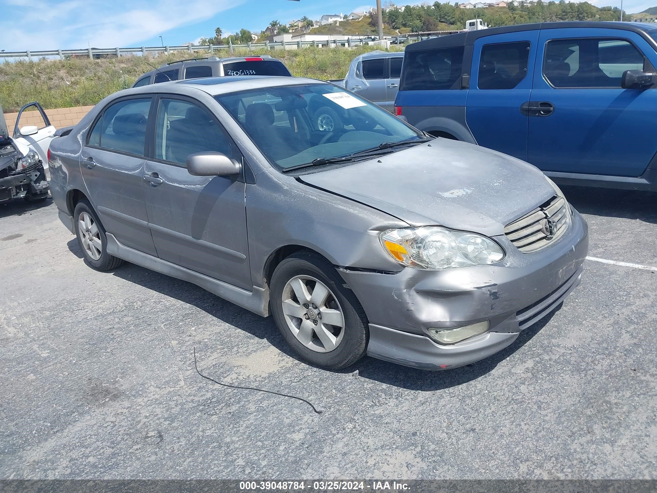 TOYOTA COROLLA 2004 1nxbr32e34z194039