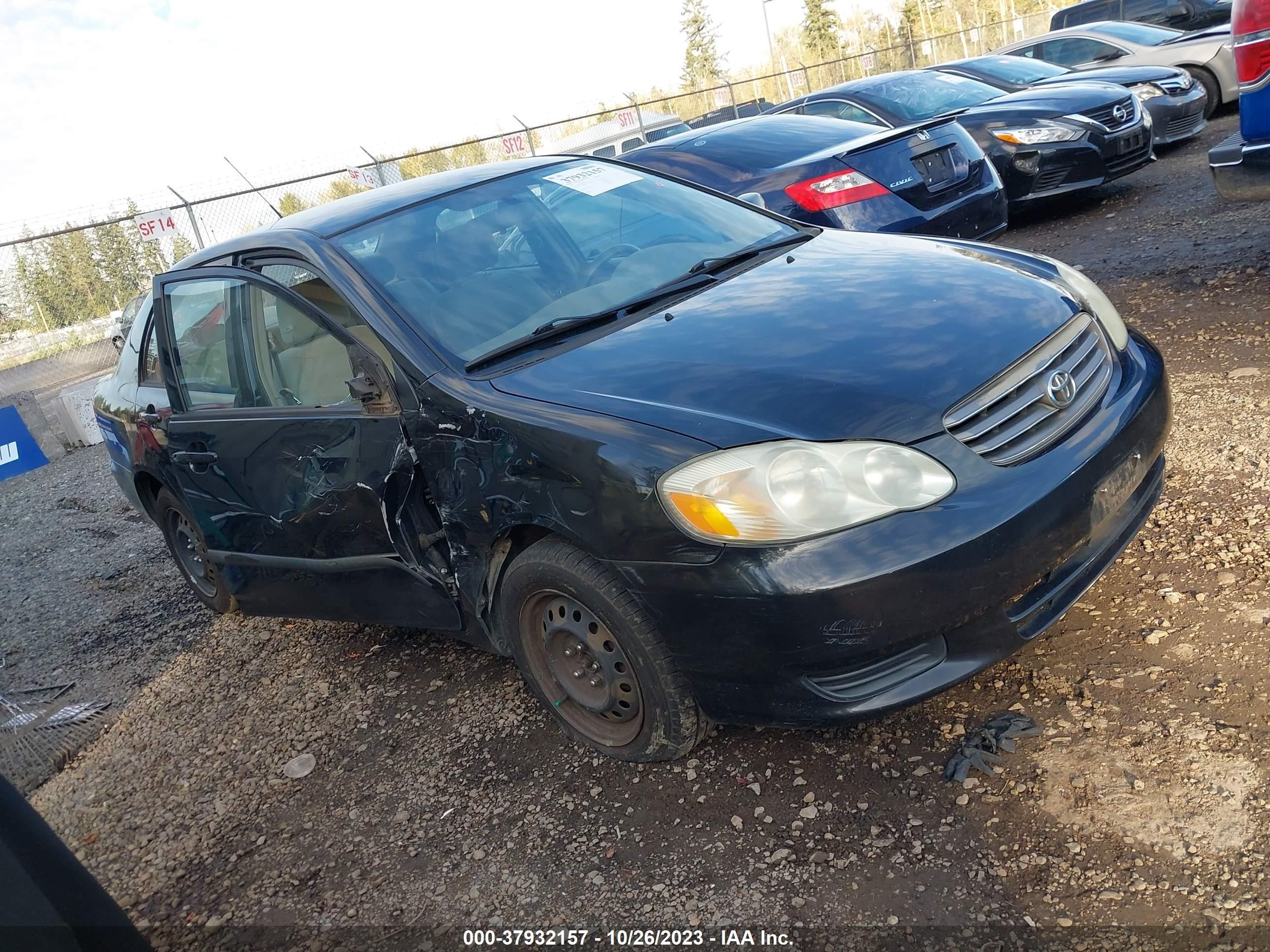 TOYOTA COROLLA 2004 1nxbr32e34z328788