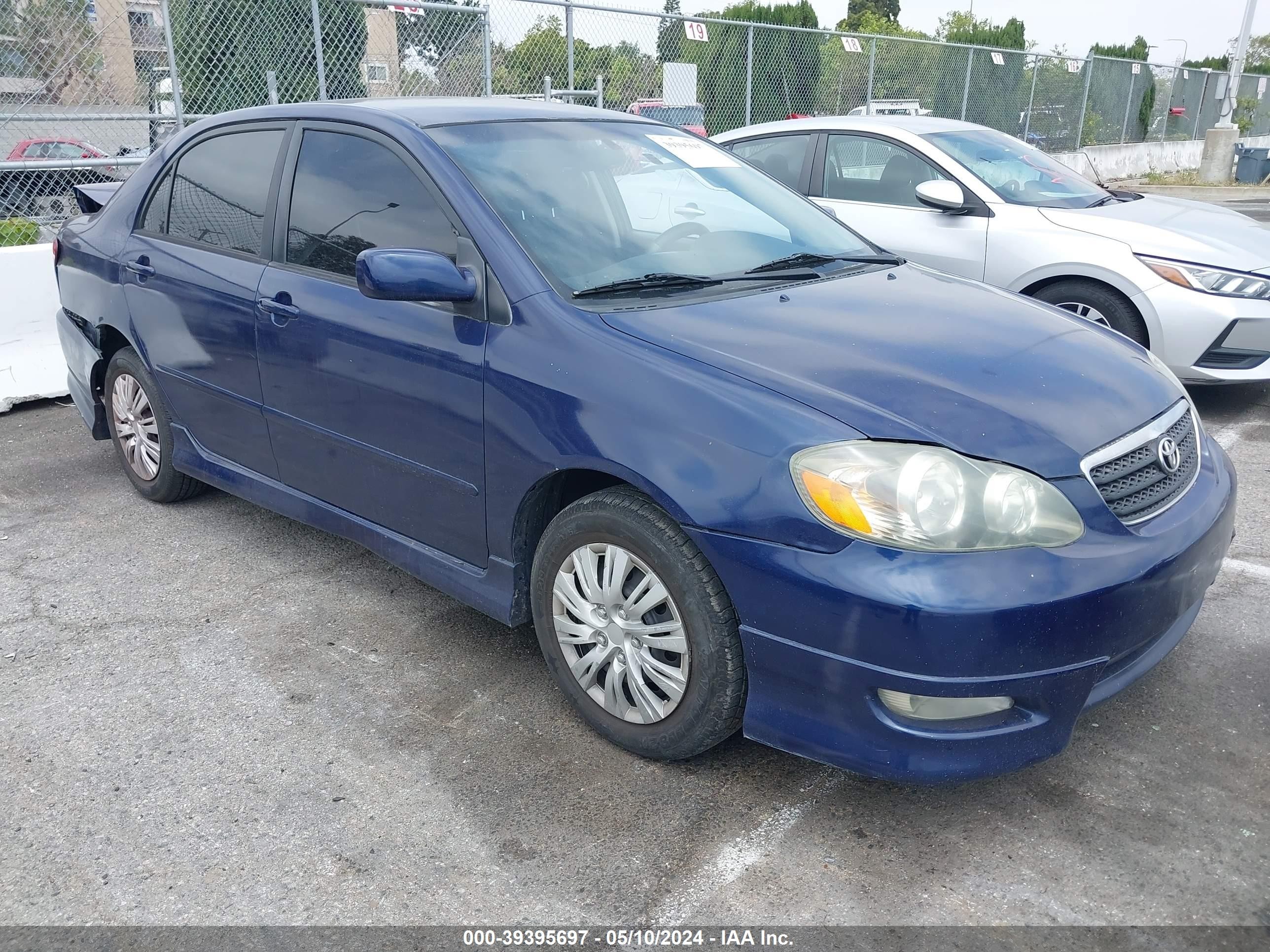 TOYOTA COROLLA 2005 1nxbr32e35z351604