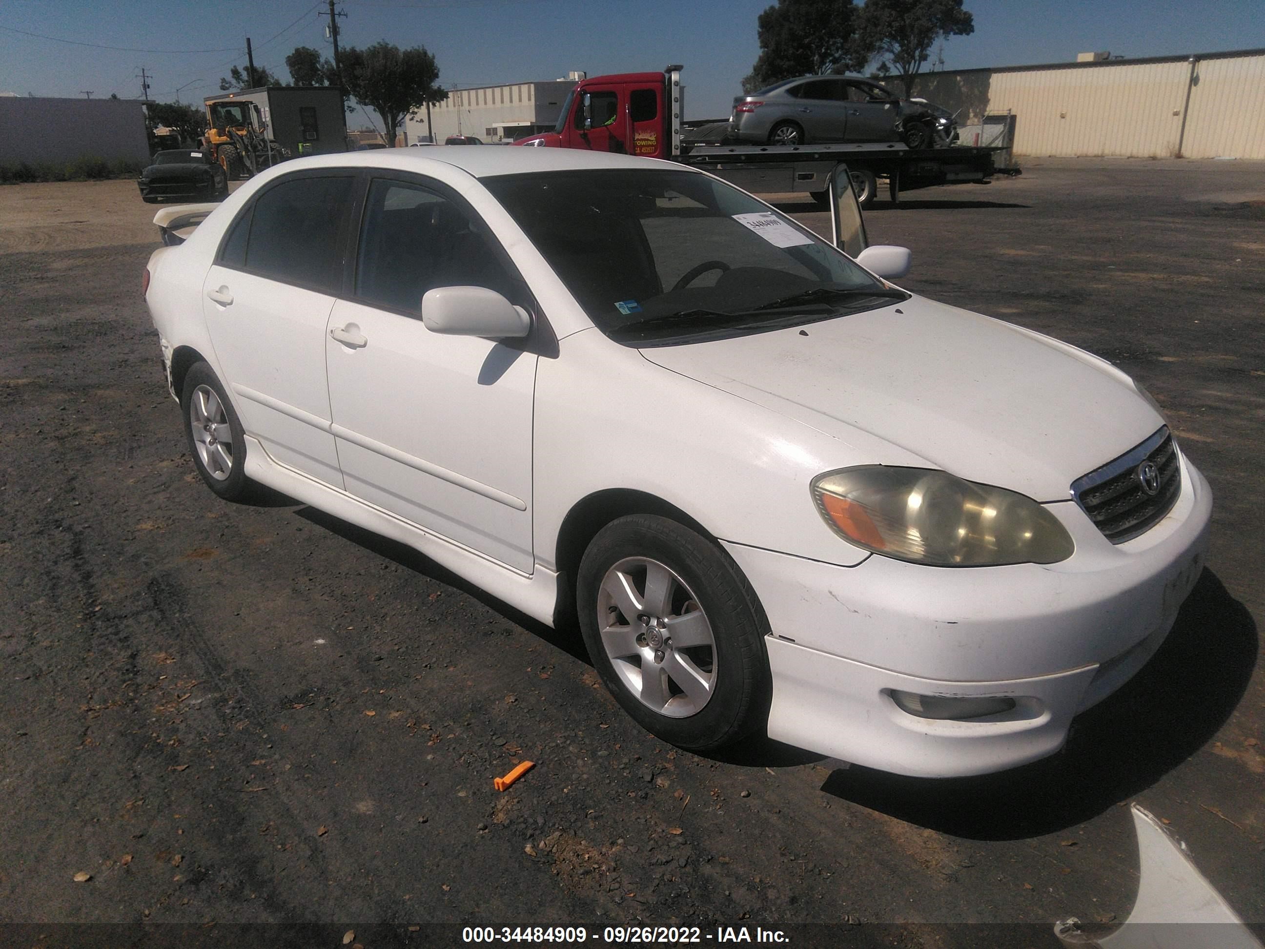 TOYOTA COROLLA 2005 1nxbr32e35z539930