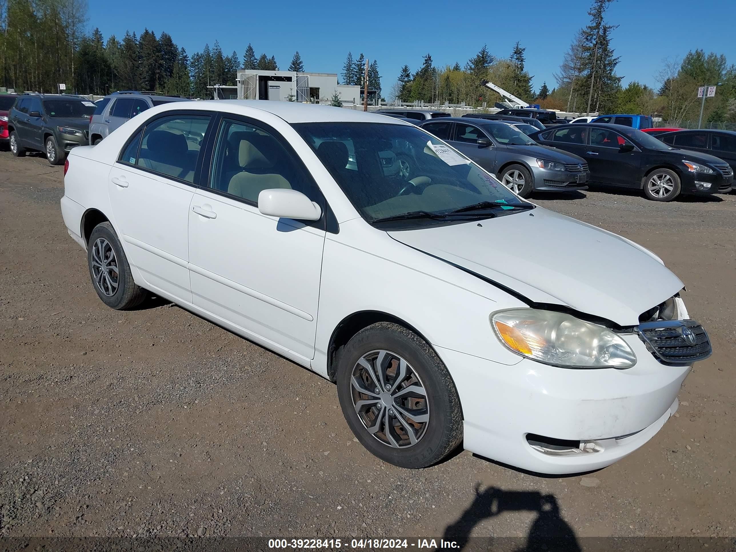 TOYOTA COROLLA 2006 1nxbr32e36z648342