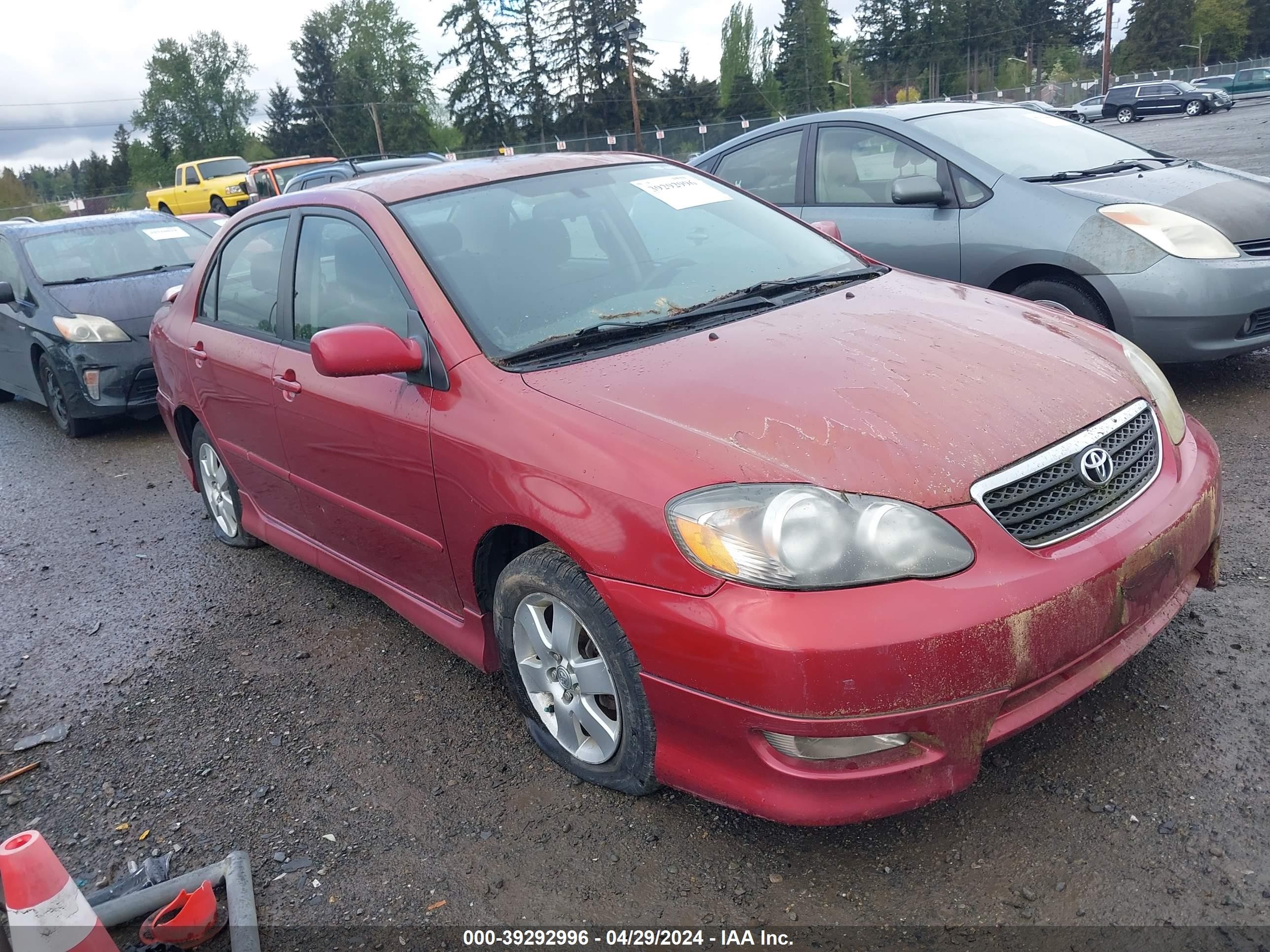 TOYOTA COROLLA 2007 1nxbr32e37z787646