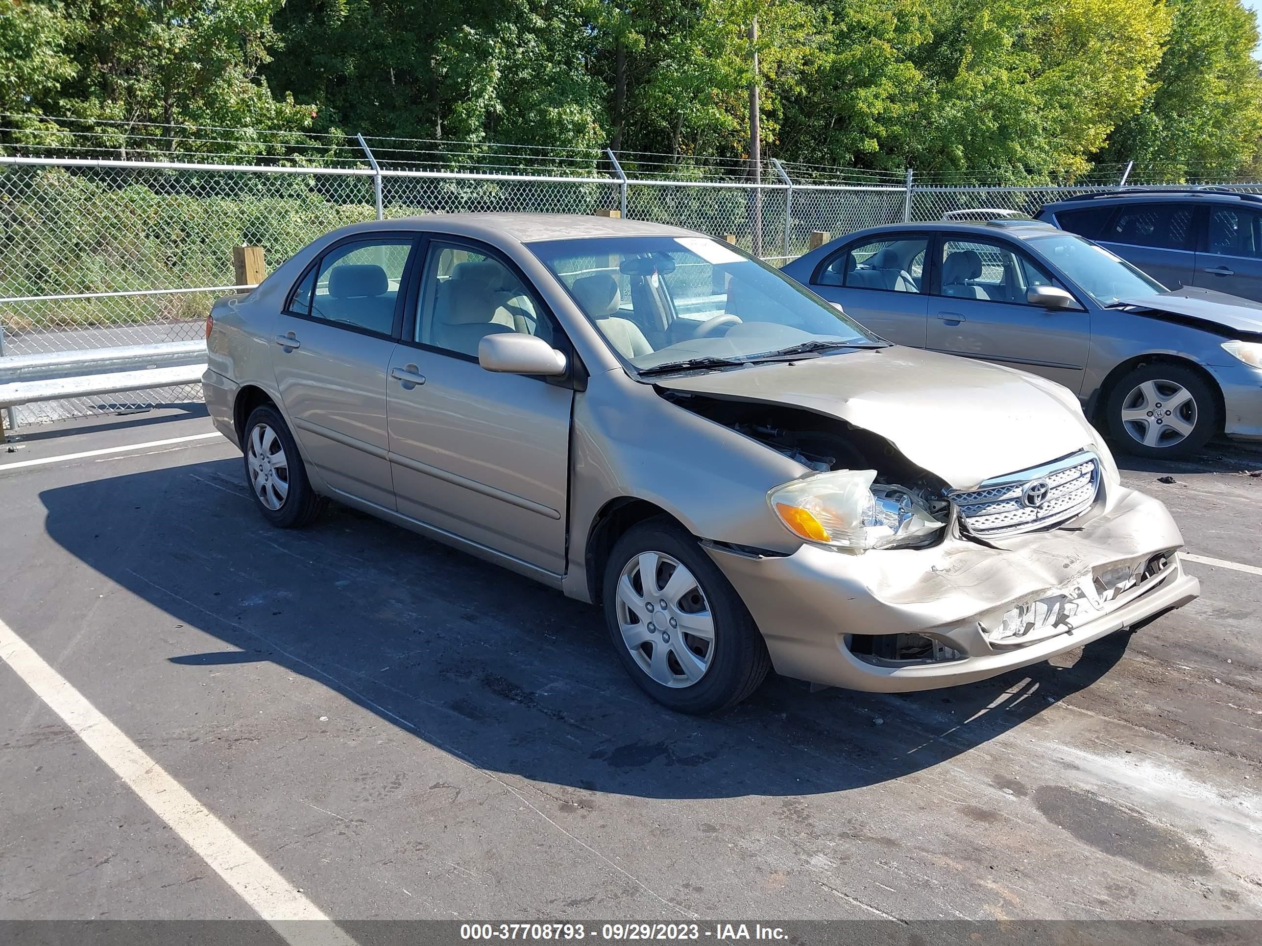 TOYOTA COROLLA 2007 1nxbr32e37z858196