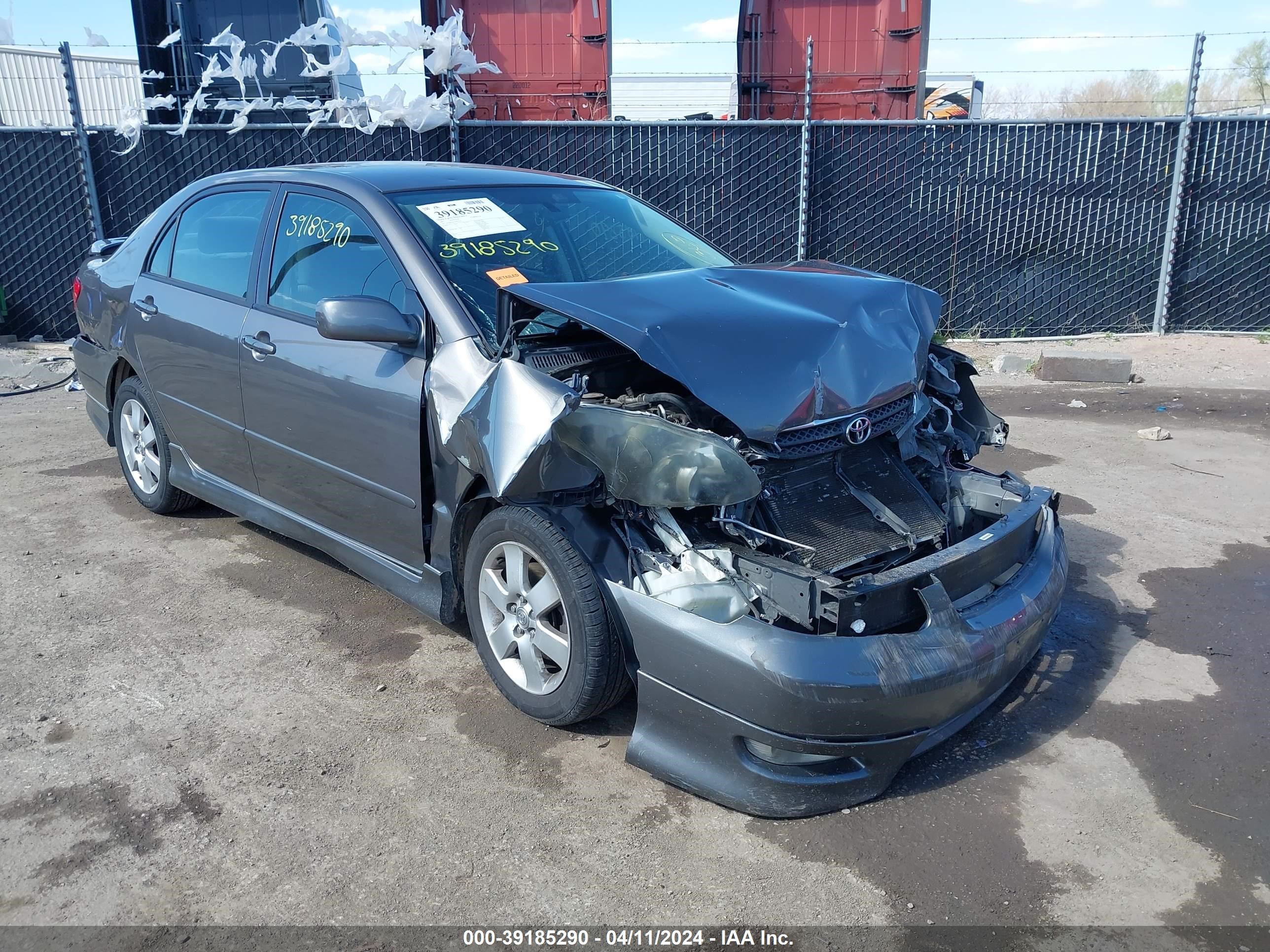 TOYOTA COROLLA 2007 1nxbr32e37z873216