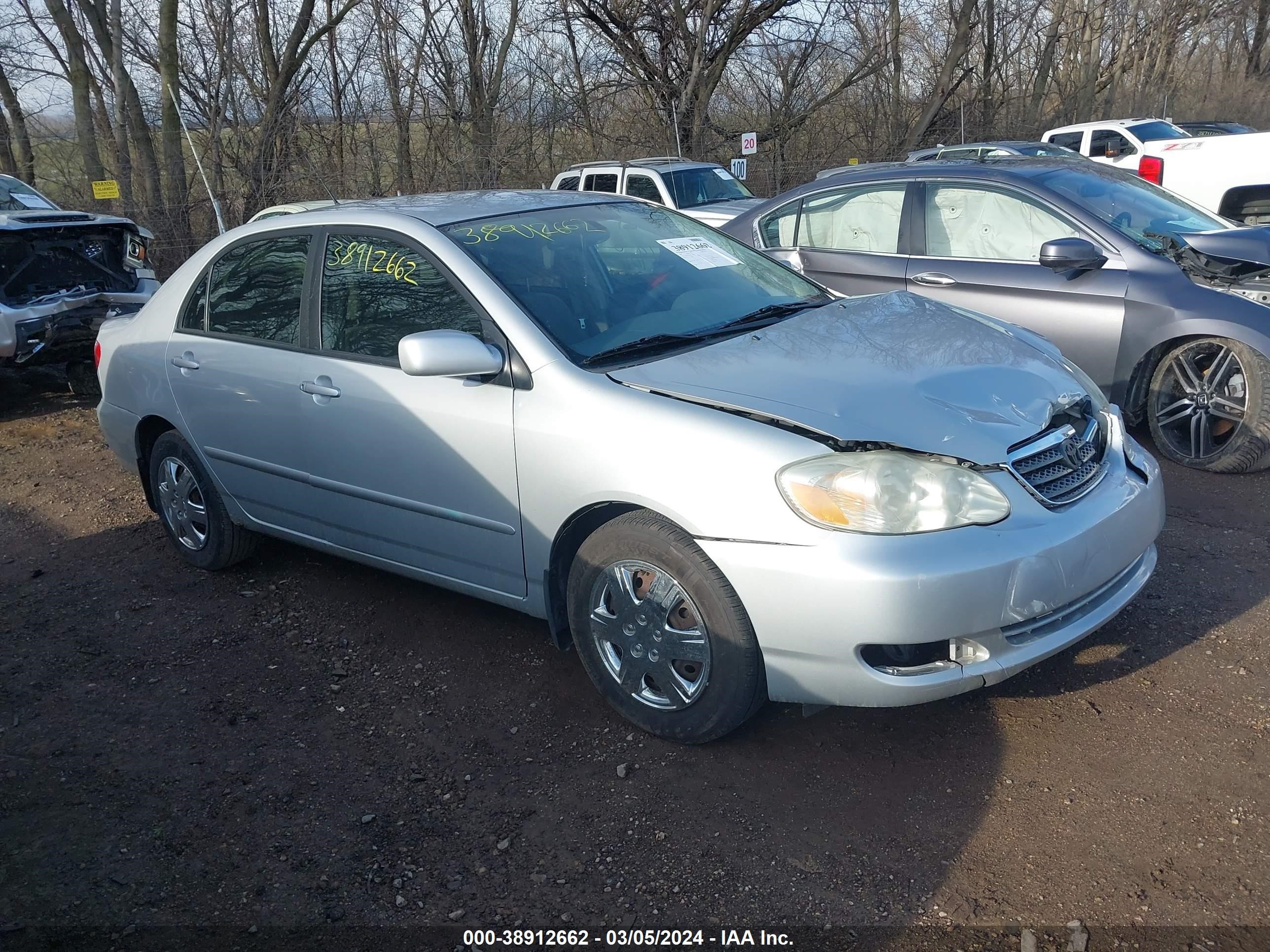 TOYOTA COROLLA 2007 1nxbr32e37z918543