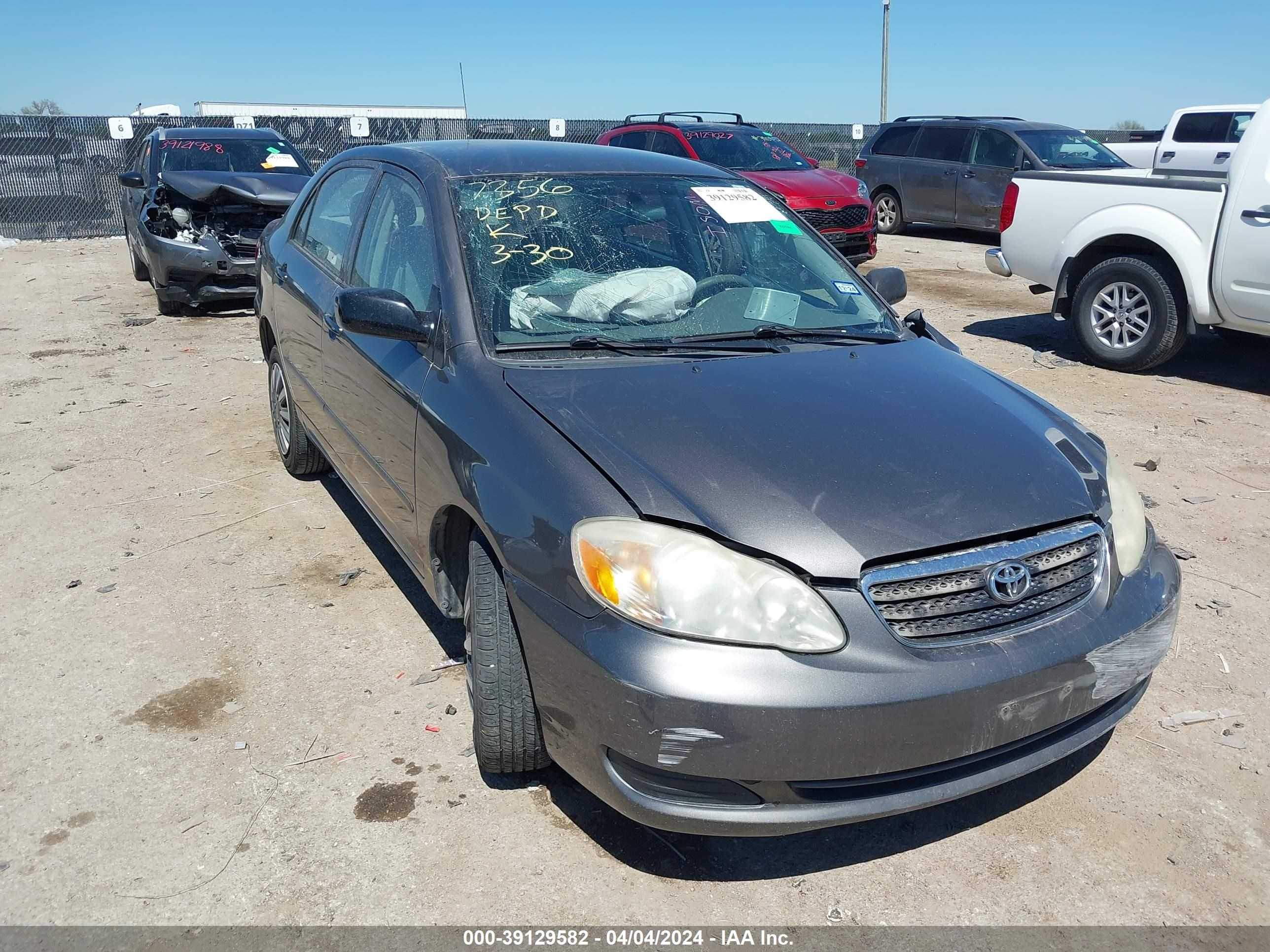 TOYOTA COROLLA 2008 1nxbr32e38z049850