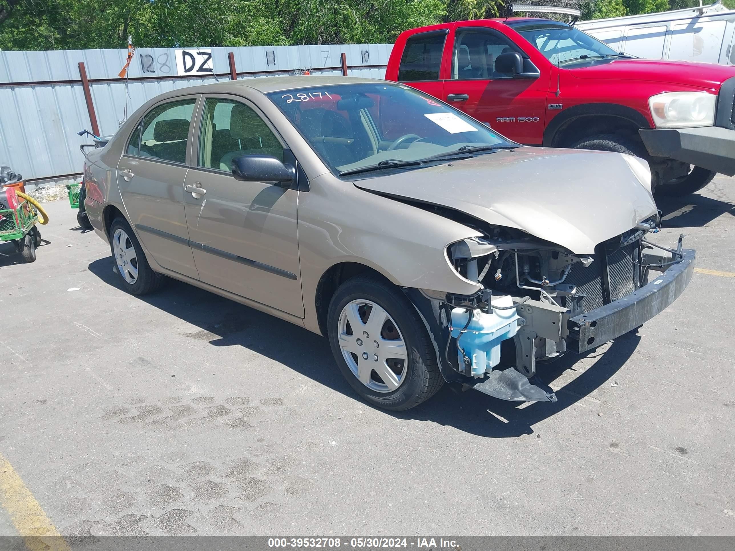 TOYOTA COROLLA 2008 1nxbr32e38z945307