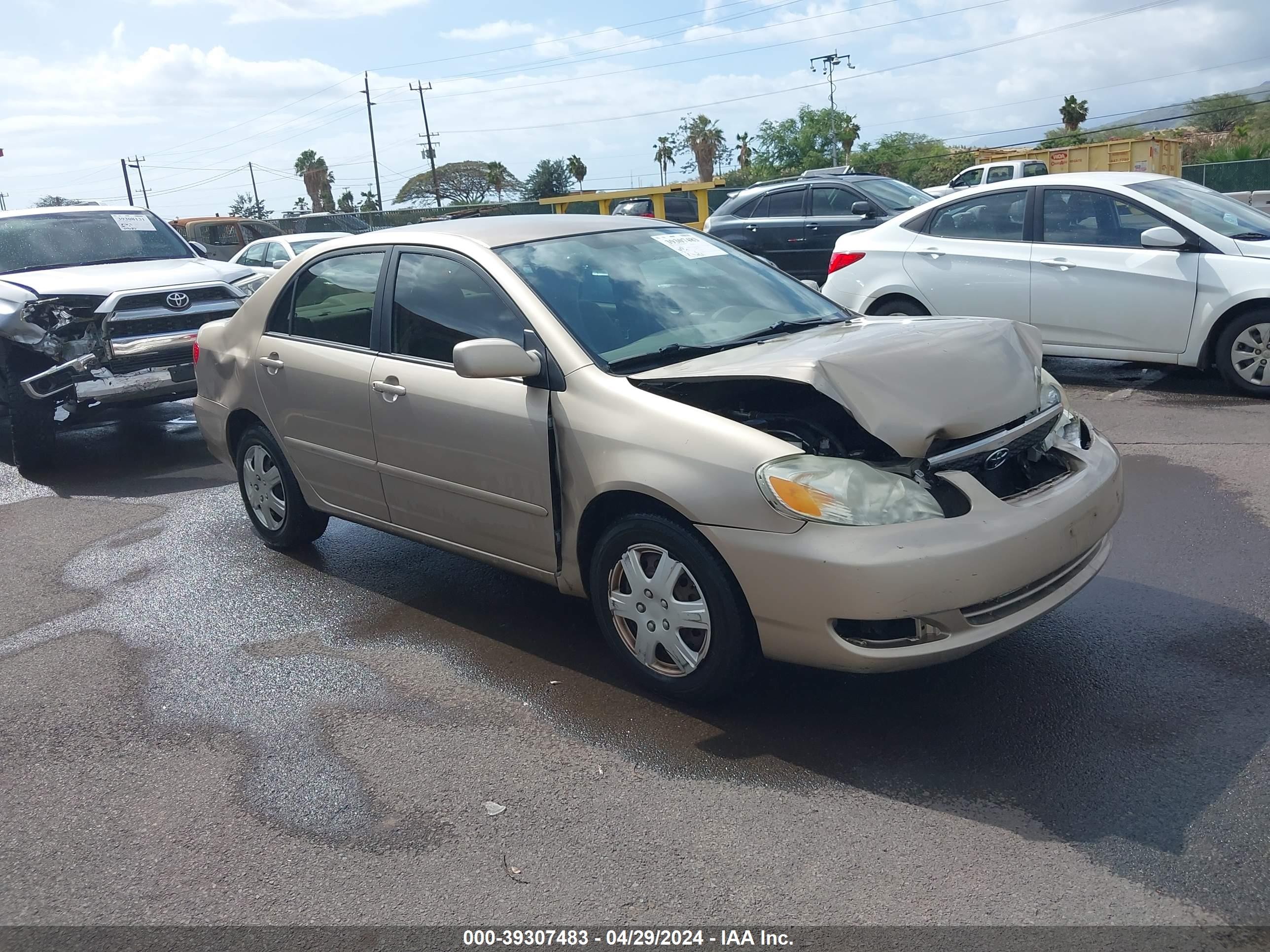 TOYOTA COROLLA 2008 1nxbr32e38z968585