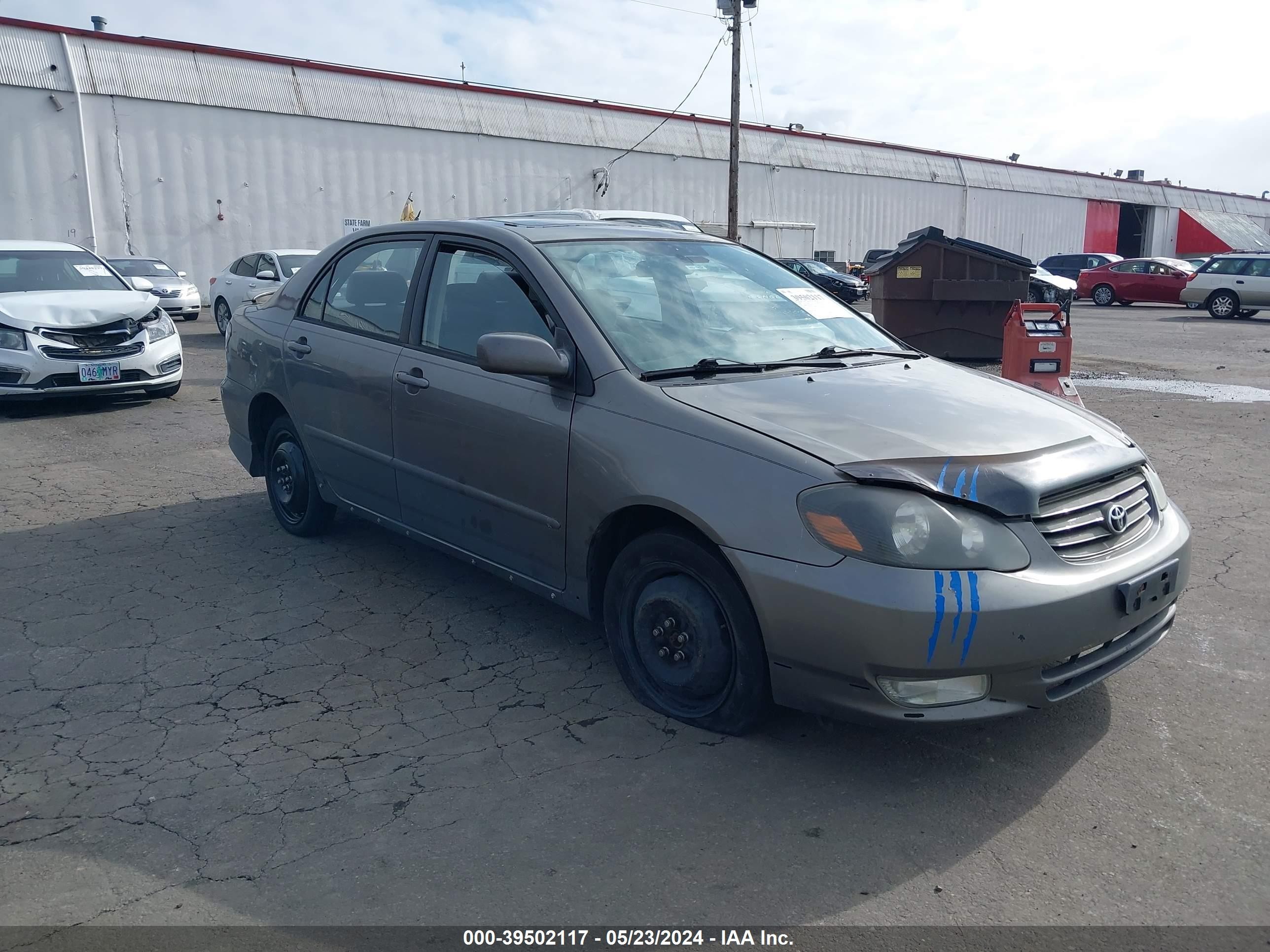 TOYOTA COROLLA 2003 1nxbr32e43z112186