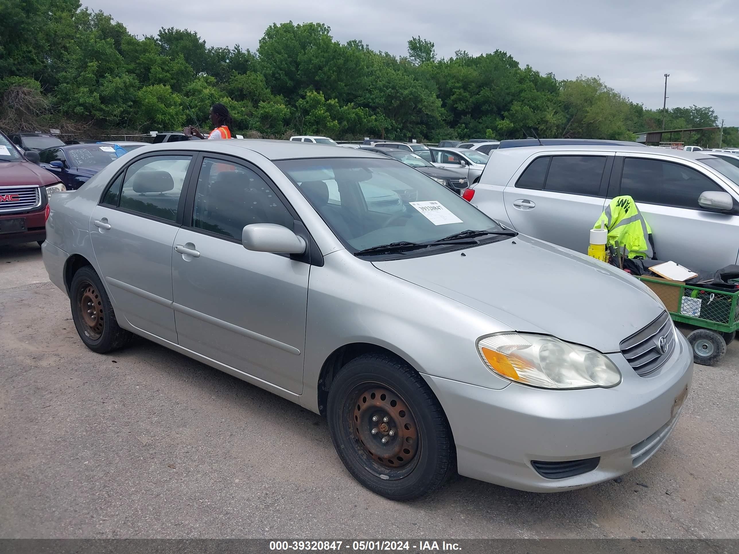 TOYOTA COROLLA 2003 1nxbr32e43z179953