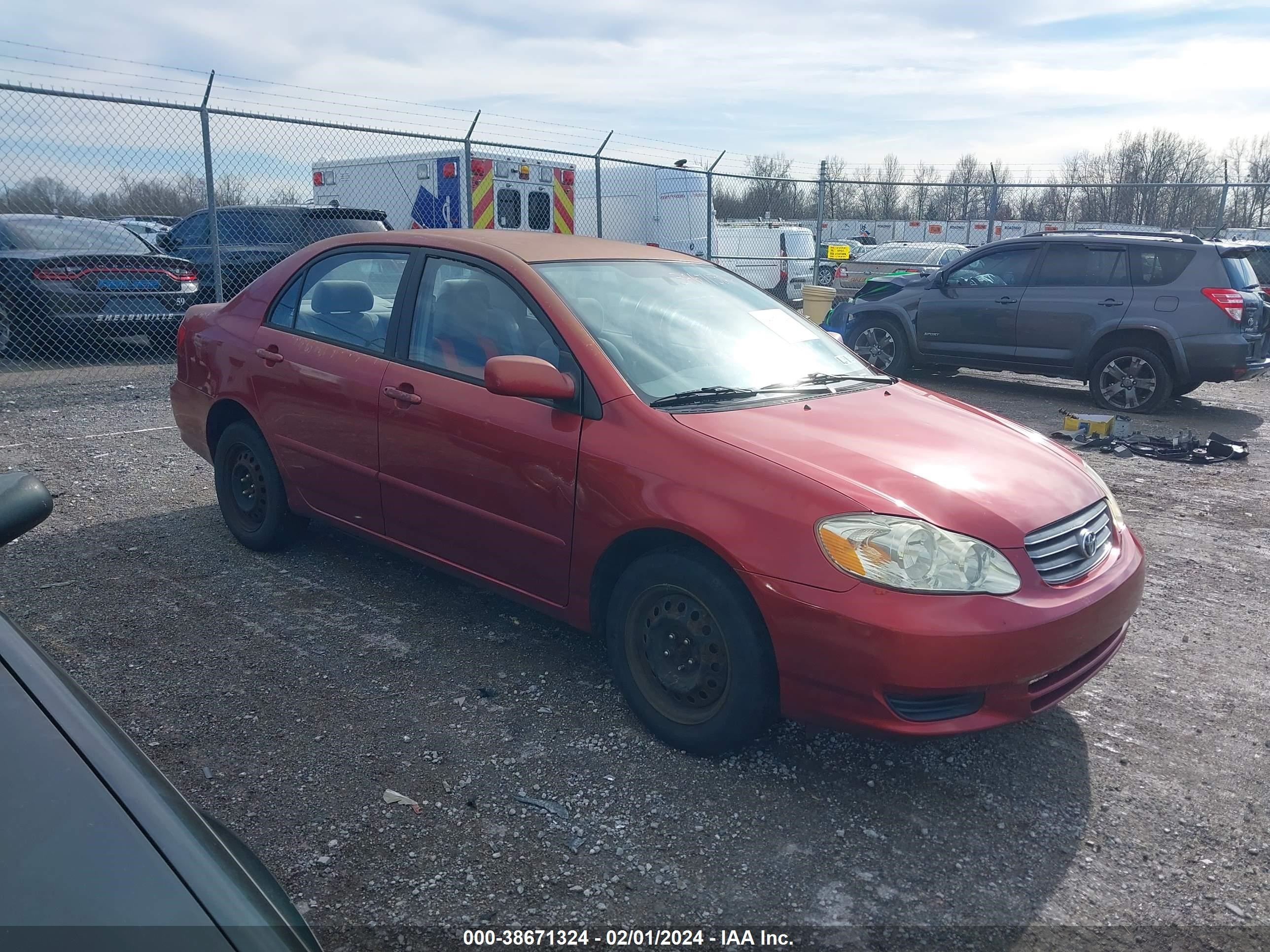 TOYOTA COROLLA 2004 1nxbr32e44z203461