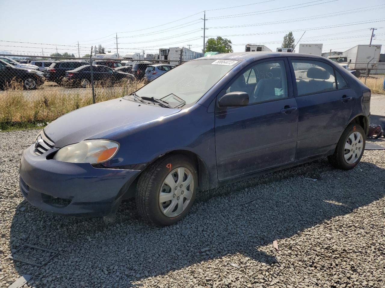 TOYOTA COROLLA 2004 1nxbr32e44z234256