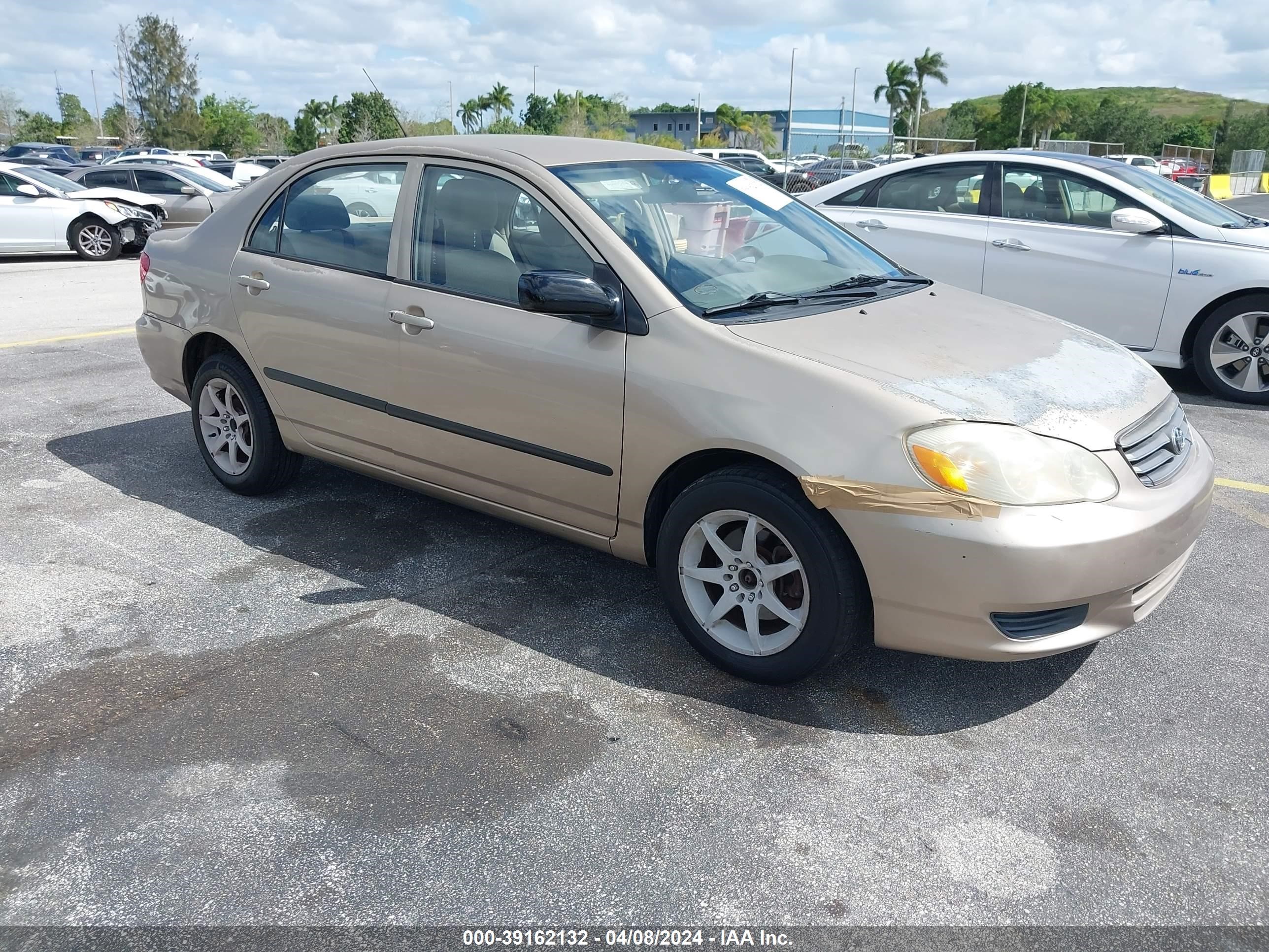 TOYOTA COROLLA 2004 1nxbr32e44z269878