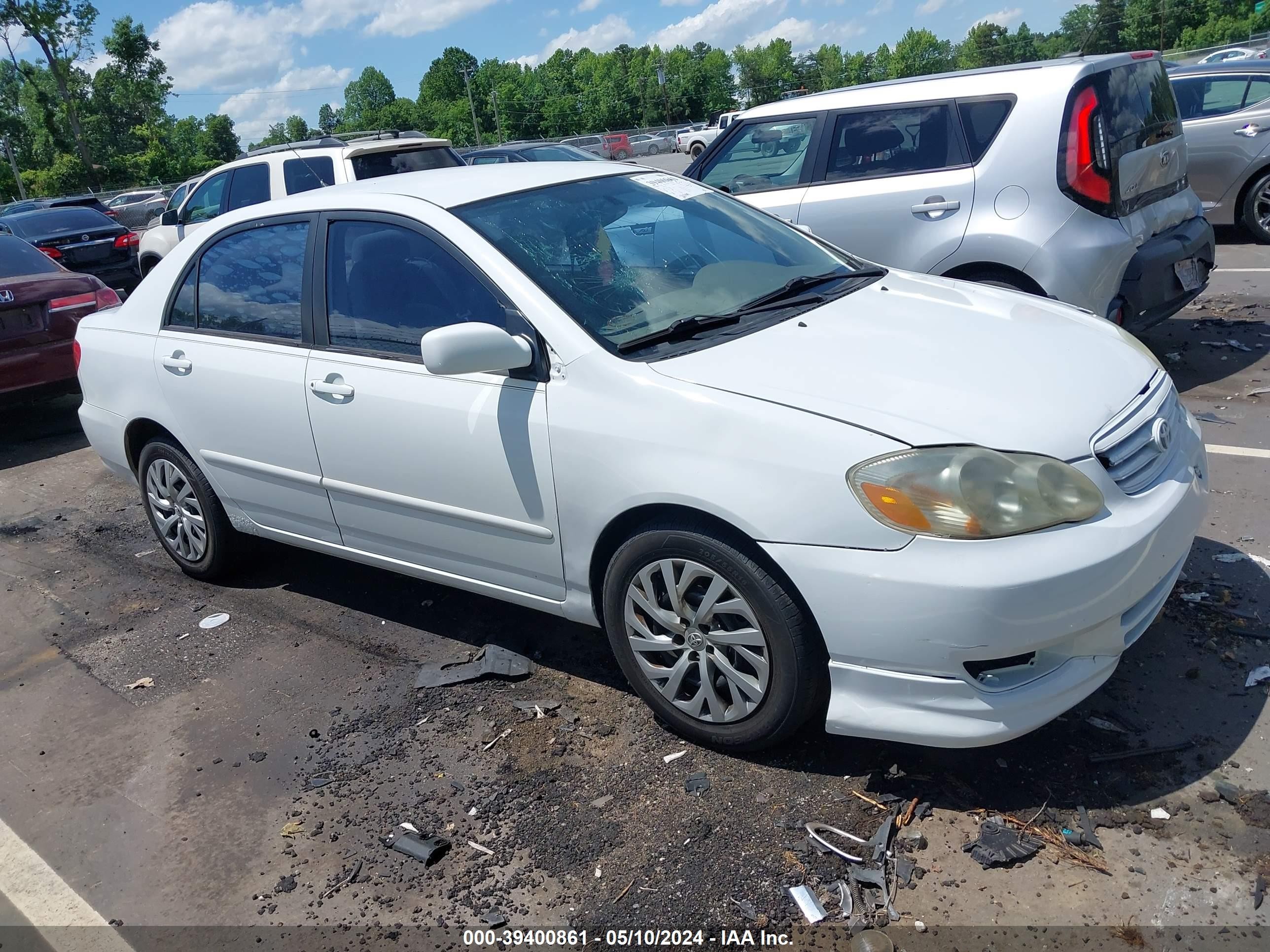 TOYOTA COROLLA 2004 1nxbr32e44z336625