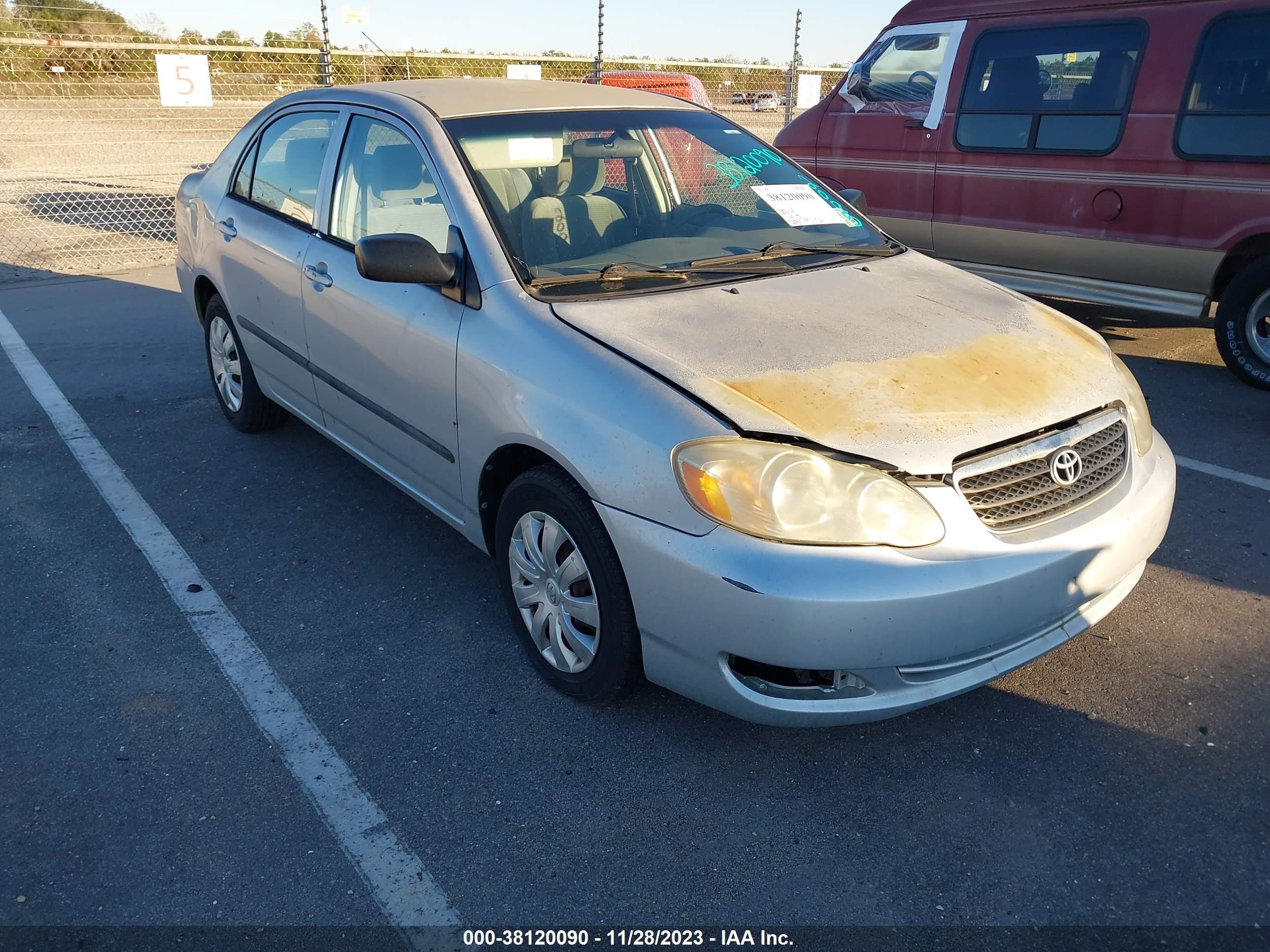 TOYOTA COROLLA 2005 1nxbr32e45z390699