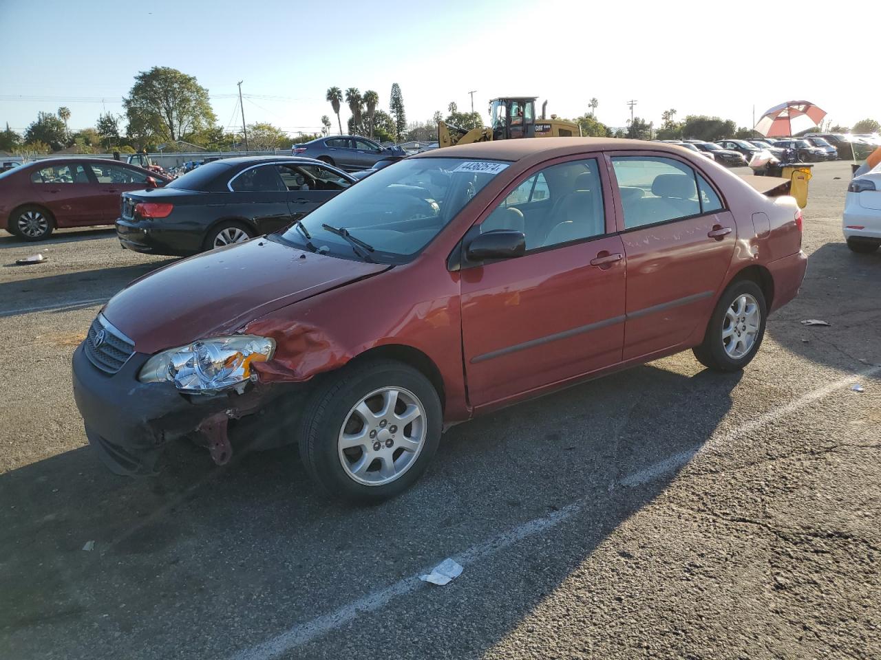 TOYOTA COROLLA 2005 1nxbr32e45z450786