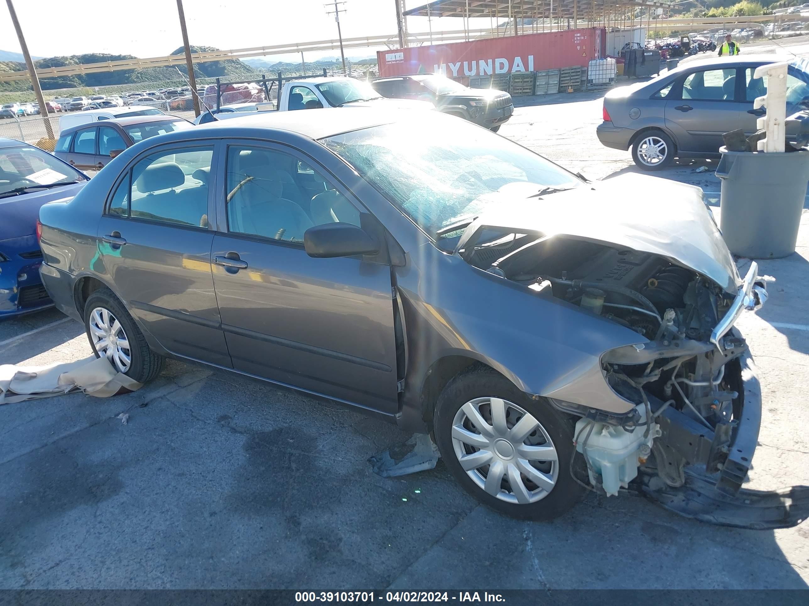 TOYOTA COROLLA 2005 1nxbr32e45z452554