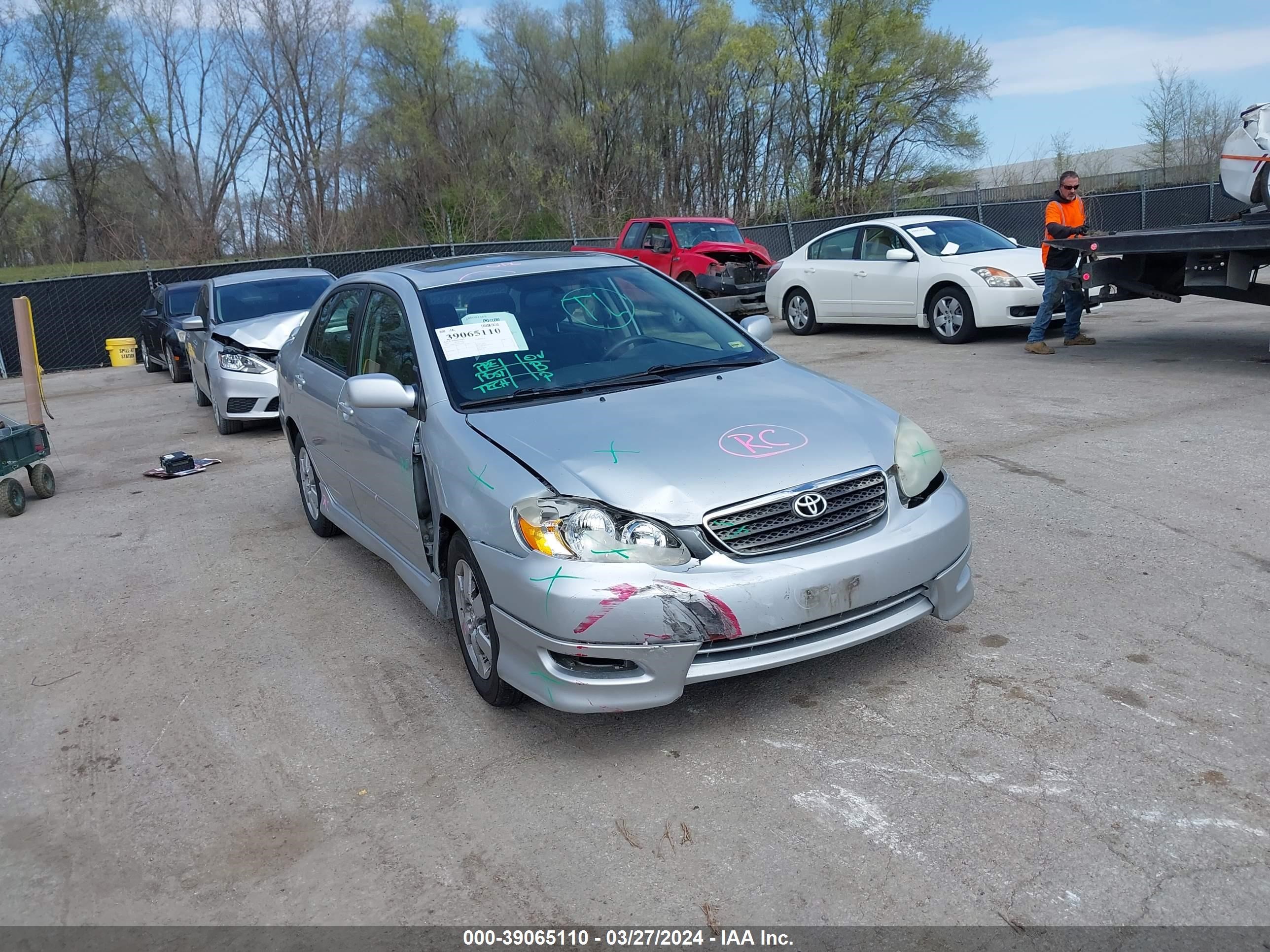 TOYOTA COROLLA 2006 1nxbr32e46z734680