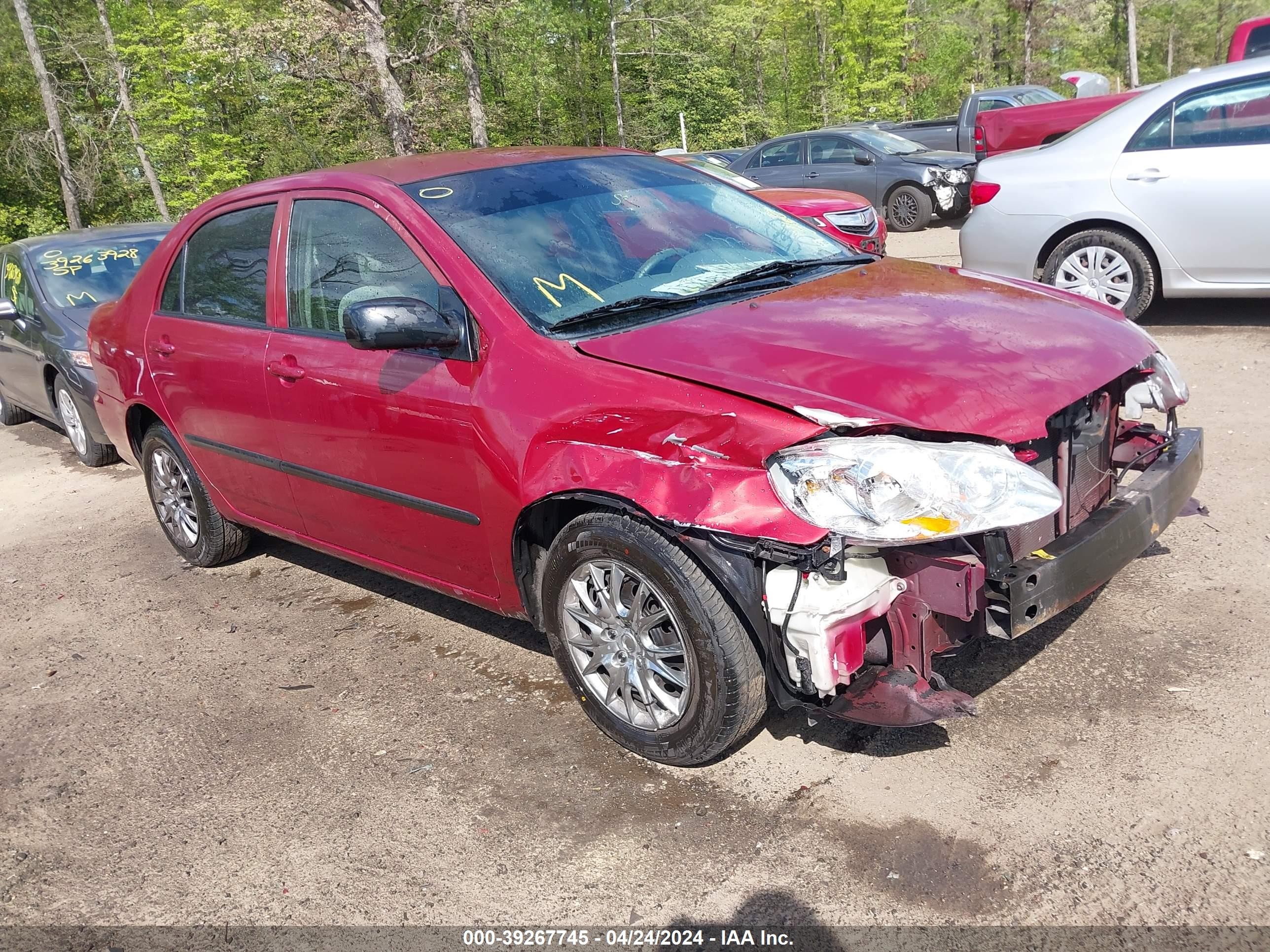 TOYOTA COROLLA 2007 1nxbr32e47z868882