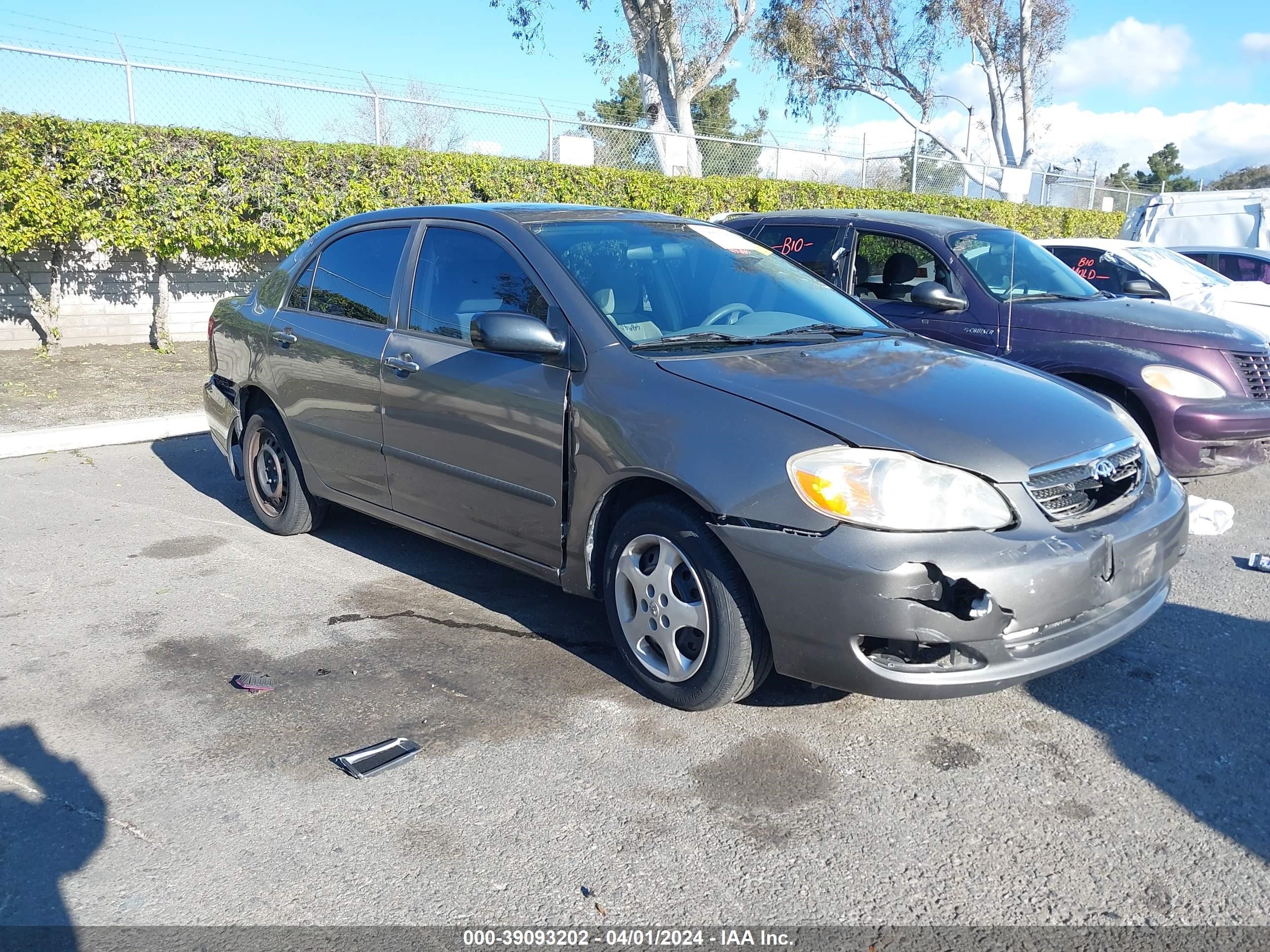 TOYOTA COROLLA 2008 1nxbr32e48z007655