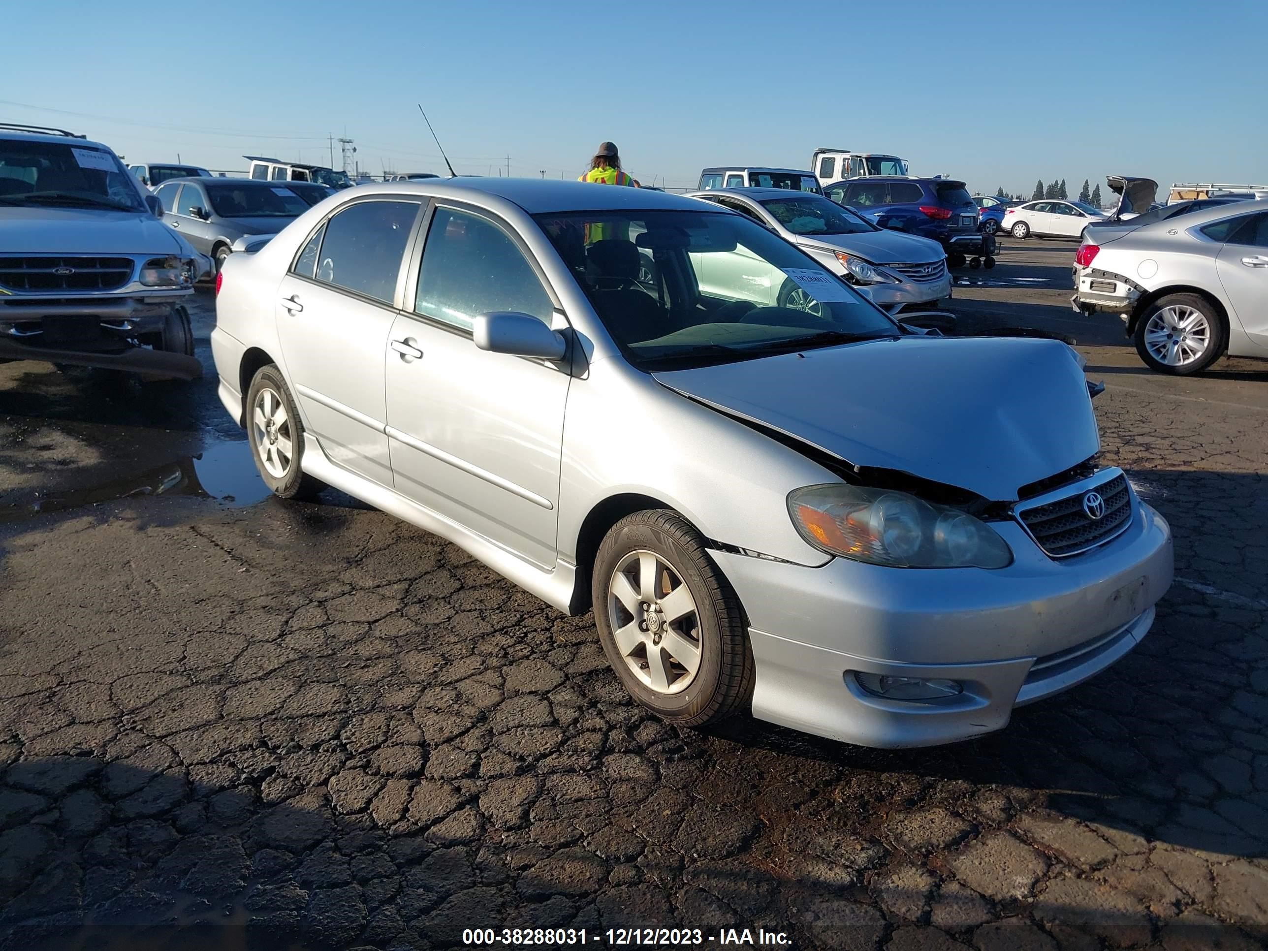 TOYOTA COROLLA 2008 1nxbr32e48z940357