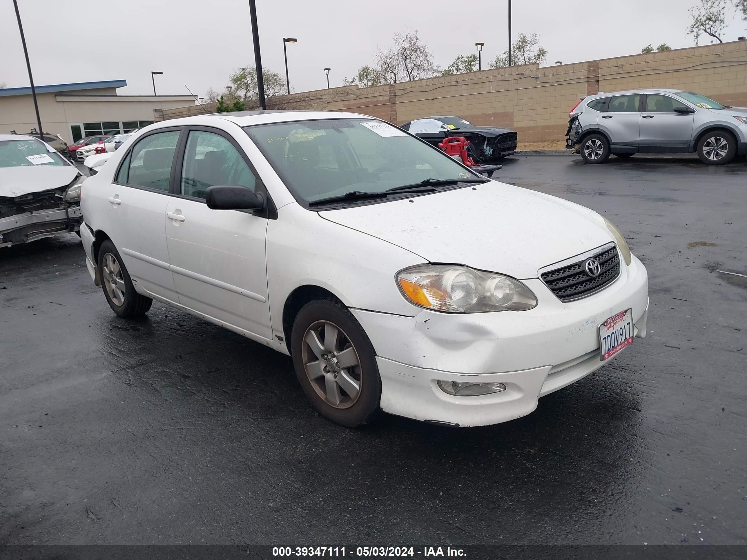 TOYOTA COROLLA 2008 1nxbr32e48z958308