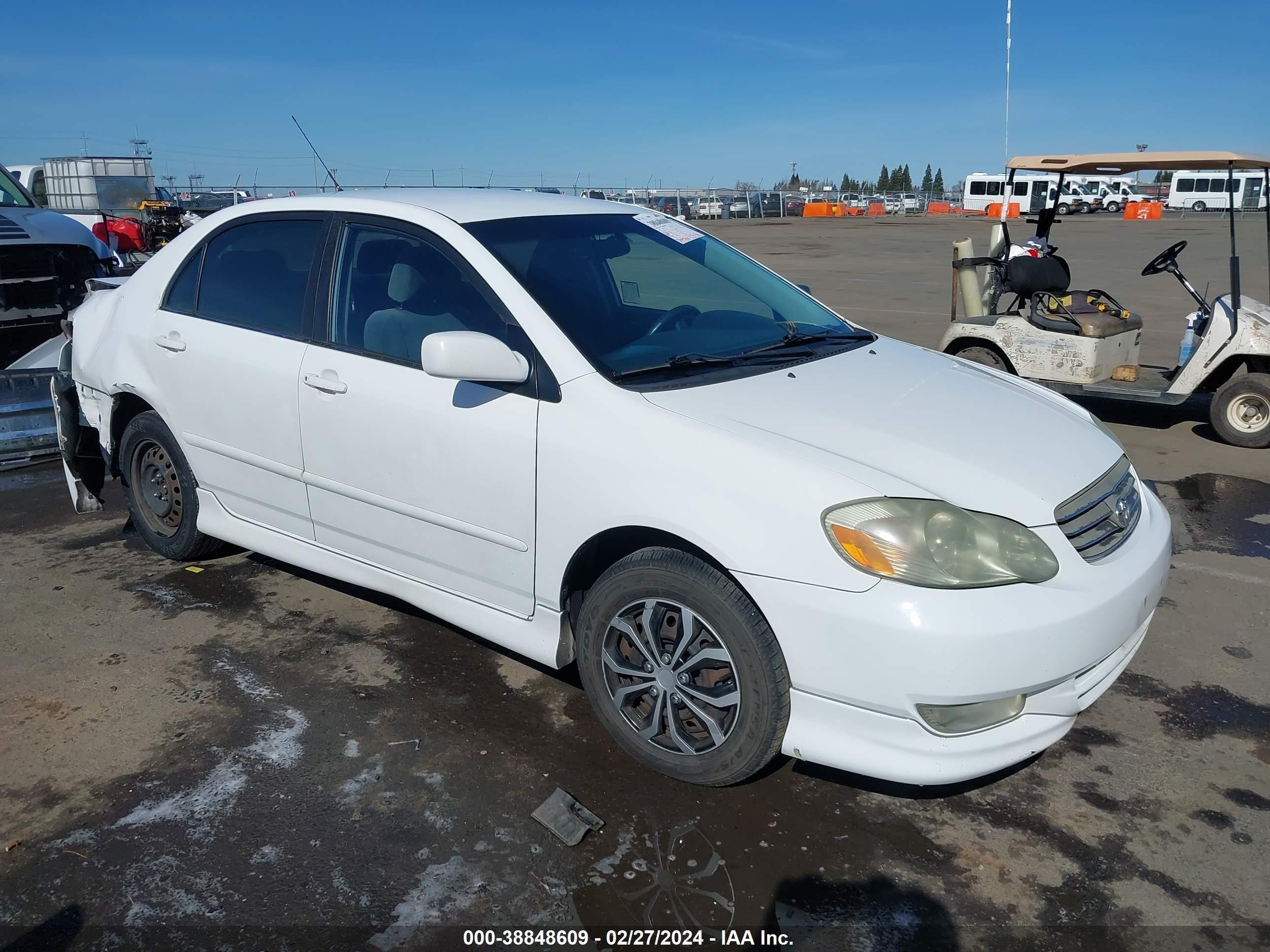 TOYOTA COROLLA 2004 1nxbr32e54z199131