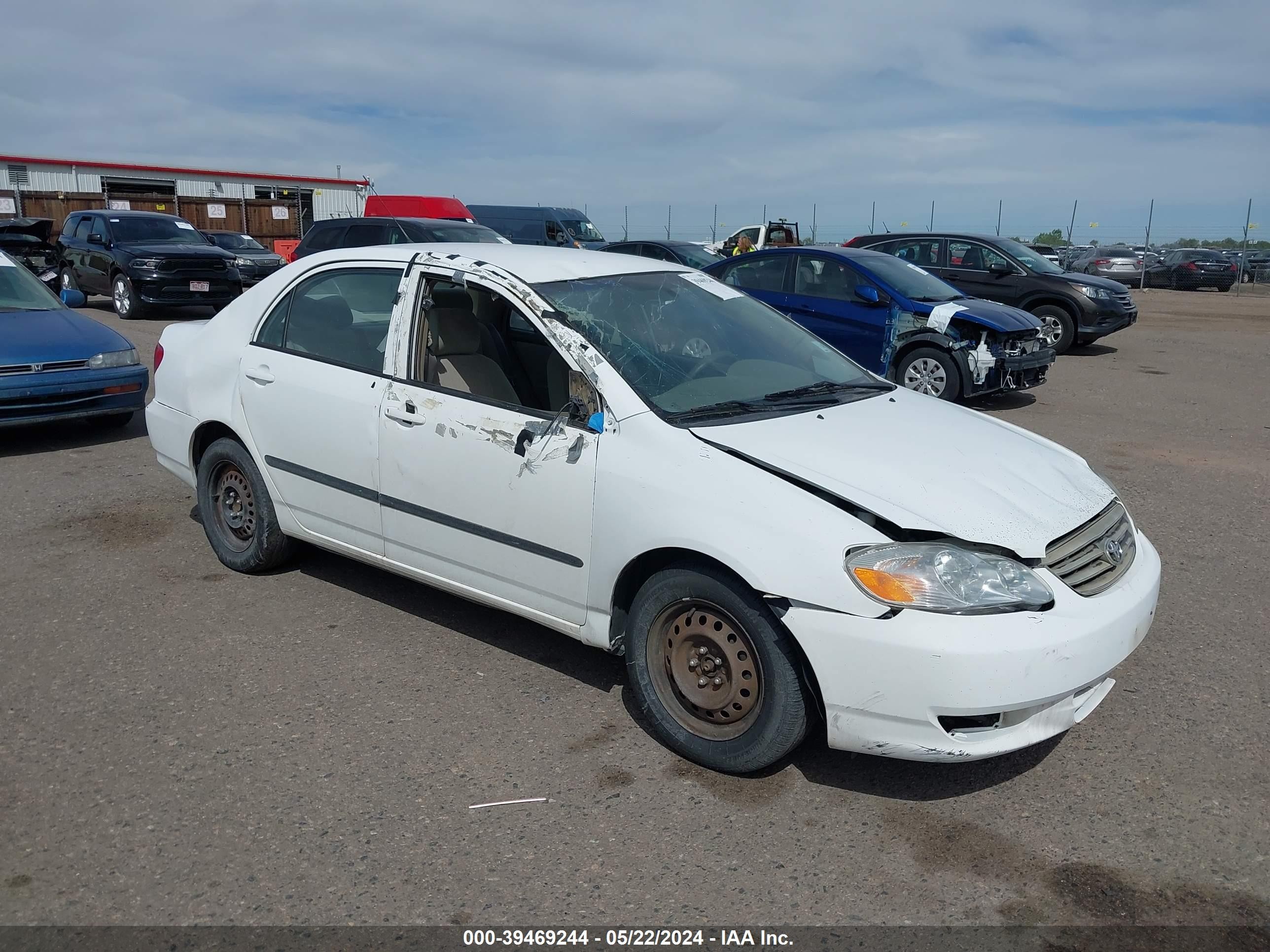 TOYOTA COROLLA 2004 1nxbr32e54z213111