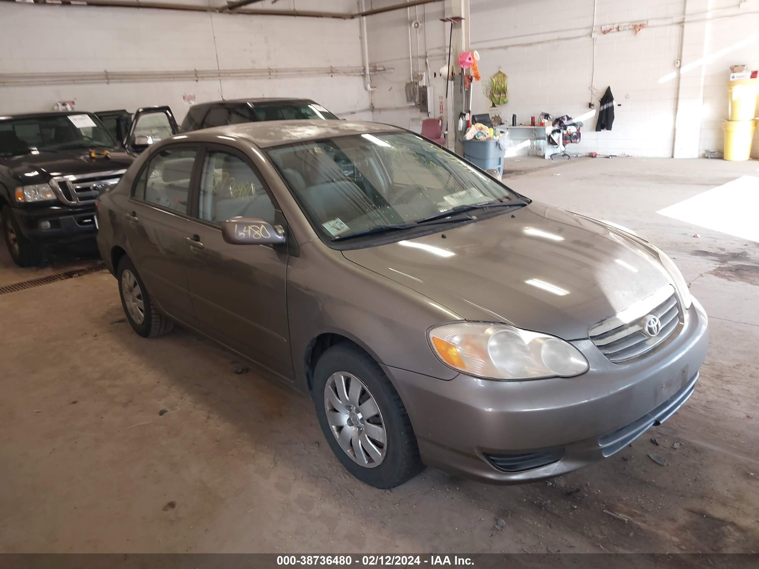 TOYOTA COROLLA 2004 1nxbr32e54z262244